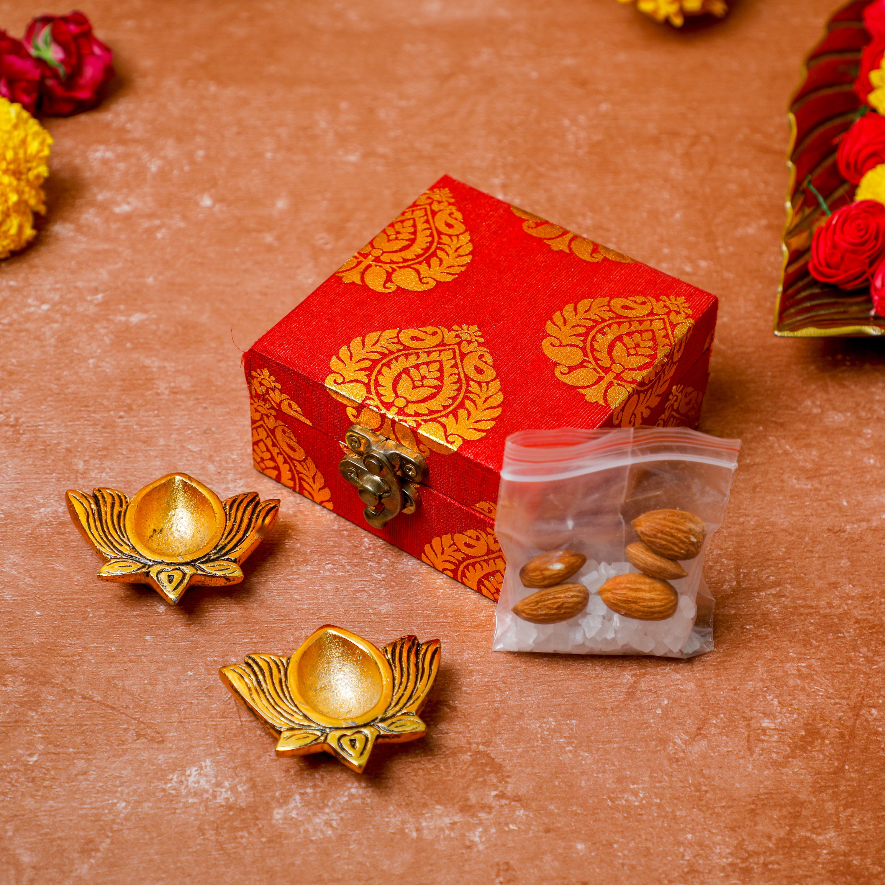 beautifully designed diwali gift box