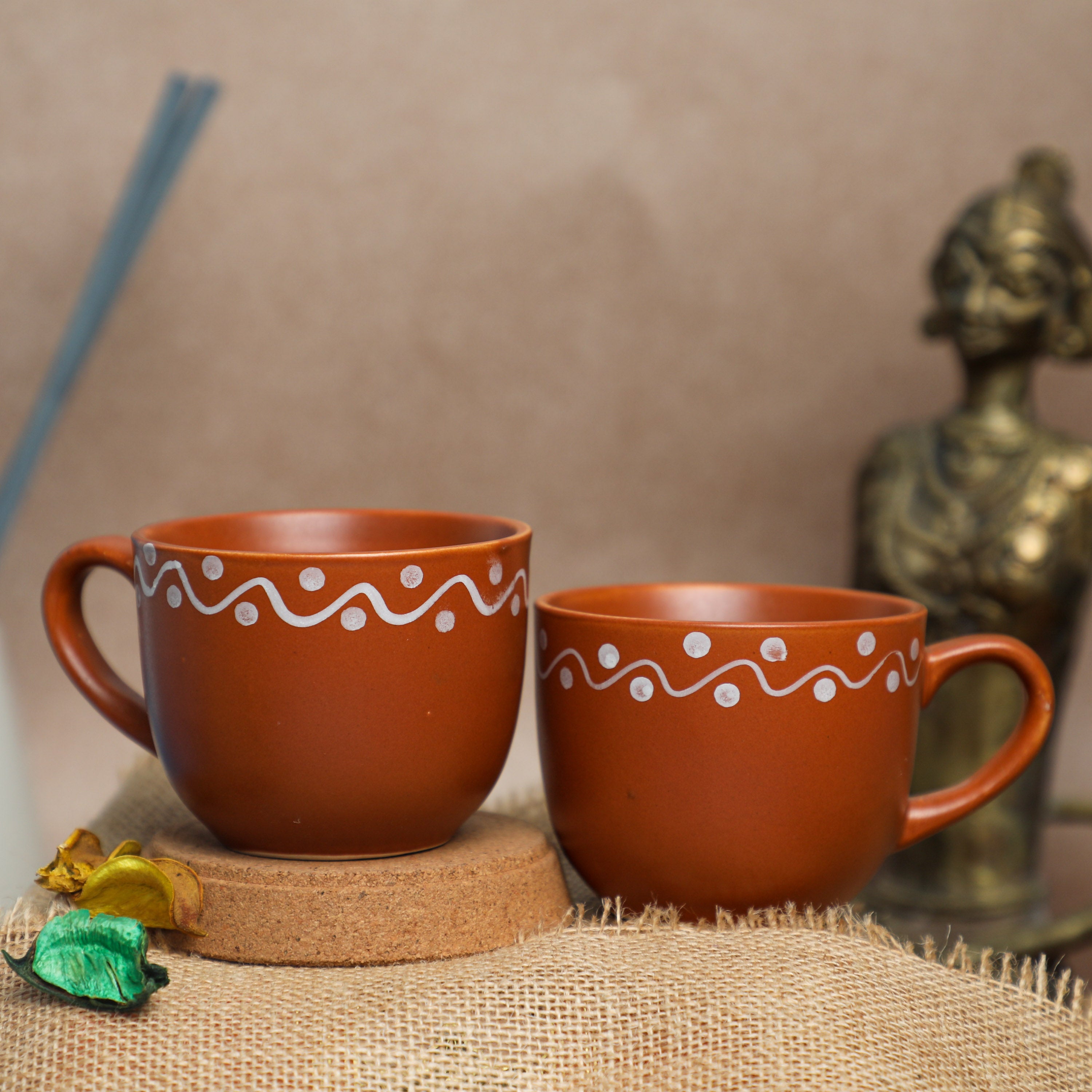 Brown Teacups for gifting