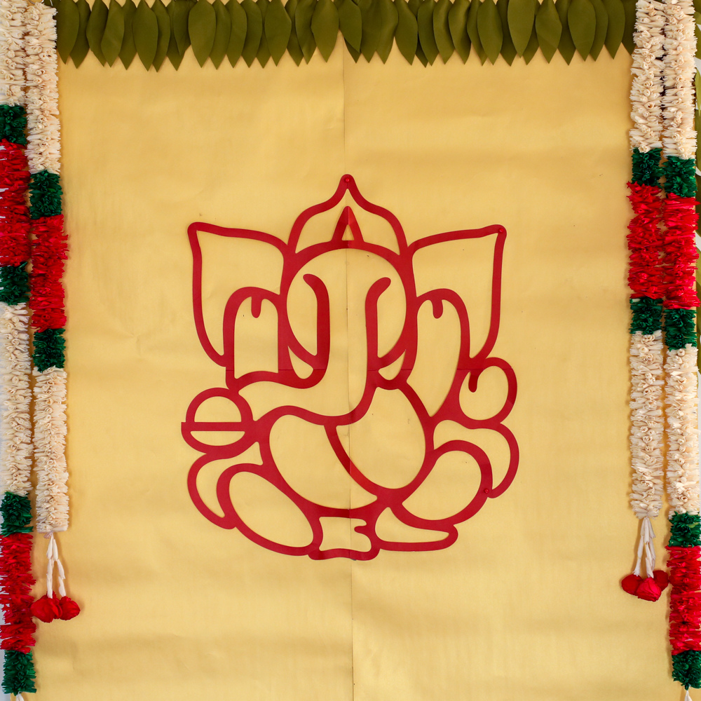 Ganesha Cutouts for Traditional Decor