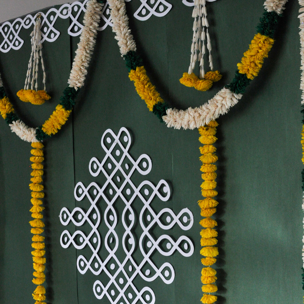 Shola Flower Garlands for traditional decor in the USA