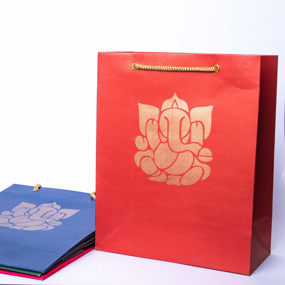 Ganesh printed for bags for gifting