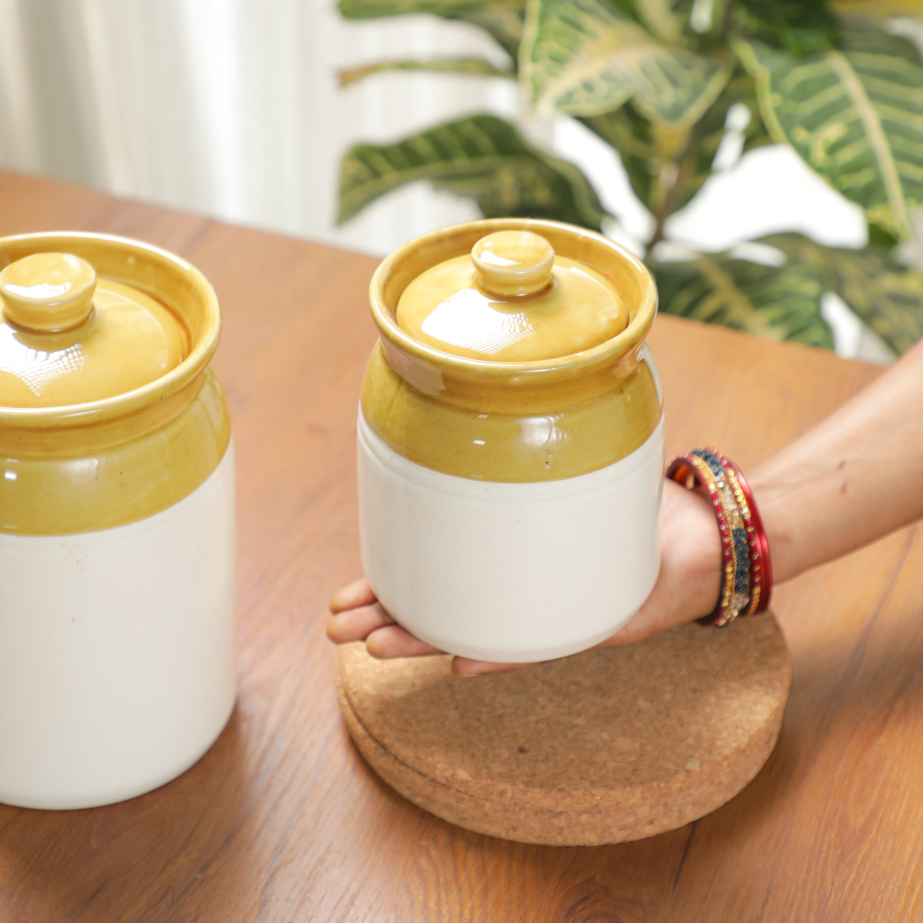 Traditional Indian small Achaar Matki