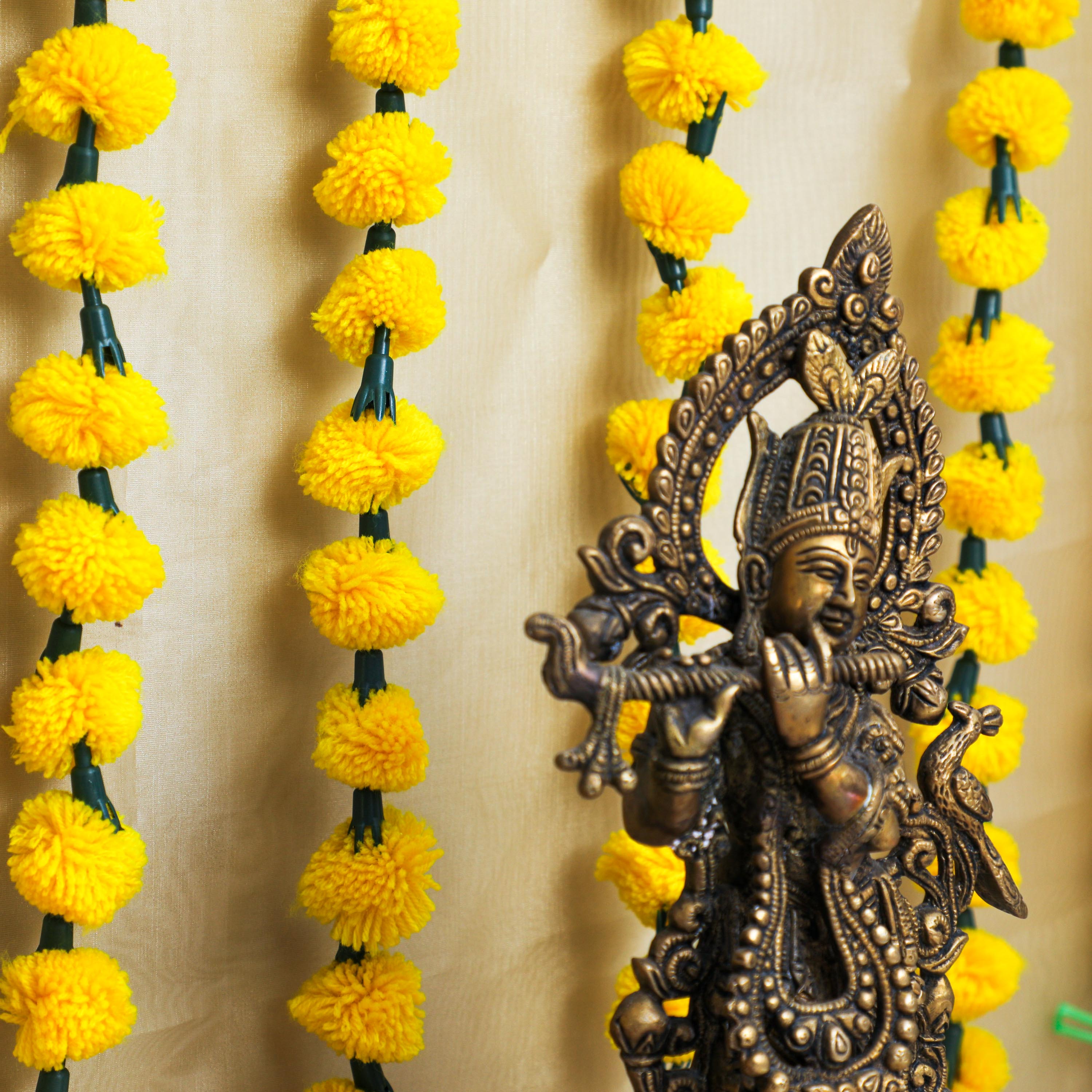 Home Entrance, Living Room, Pooja or Bedroom Decoration Garlands