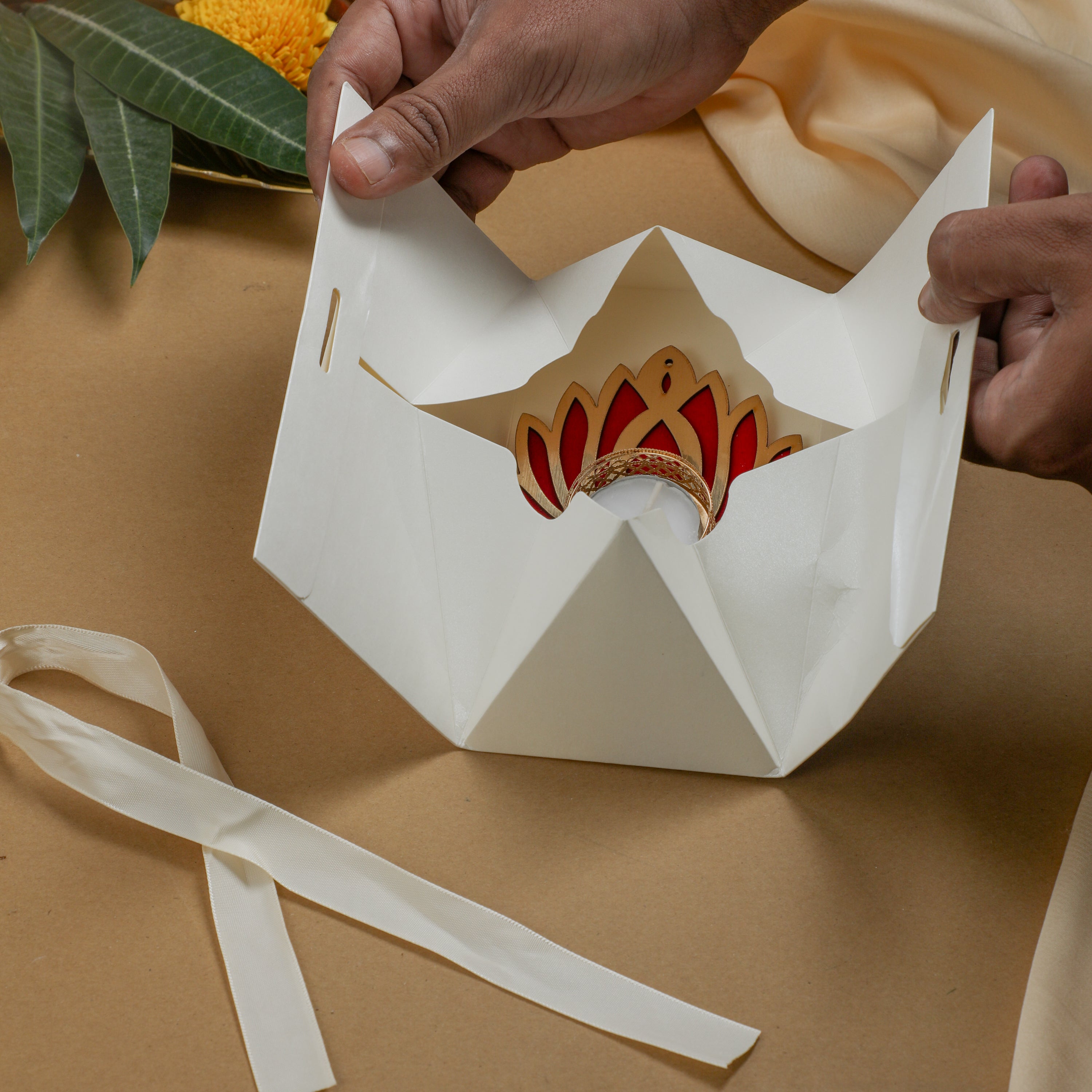 A stylish display of beautifully packaged gifts