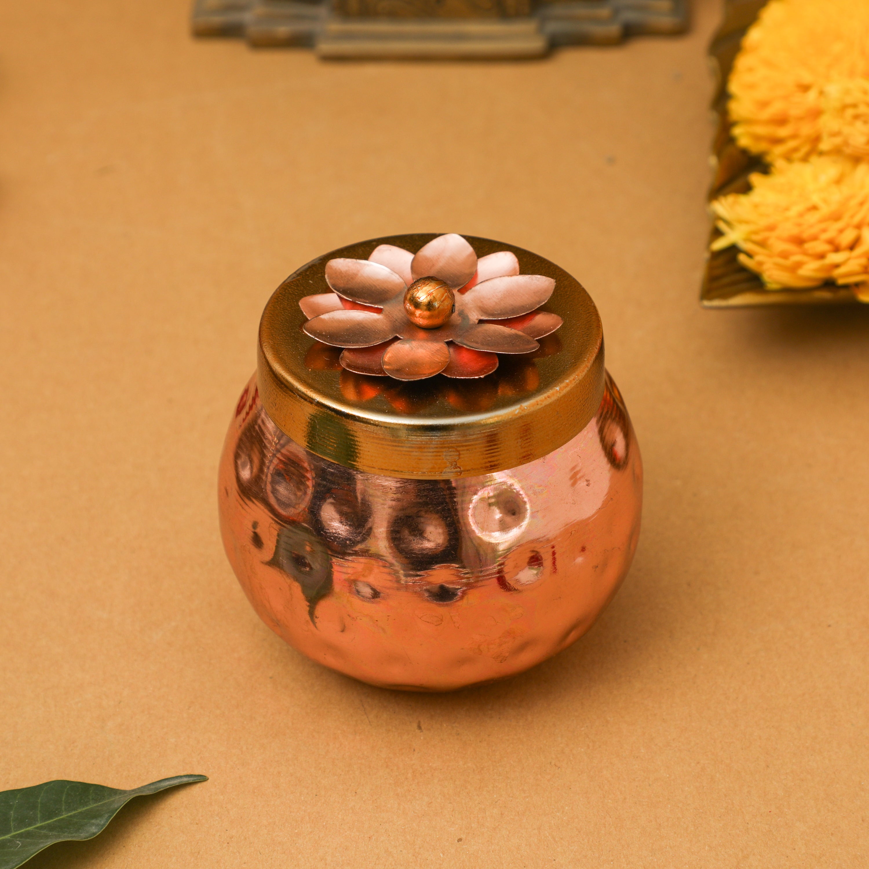 Shop Iron Hammered Storage Containers for Kitchen & Gifting