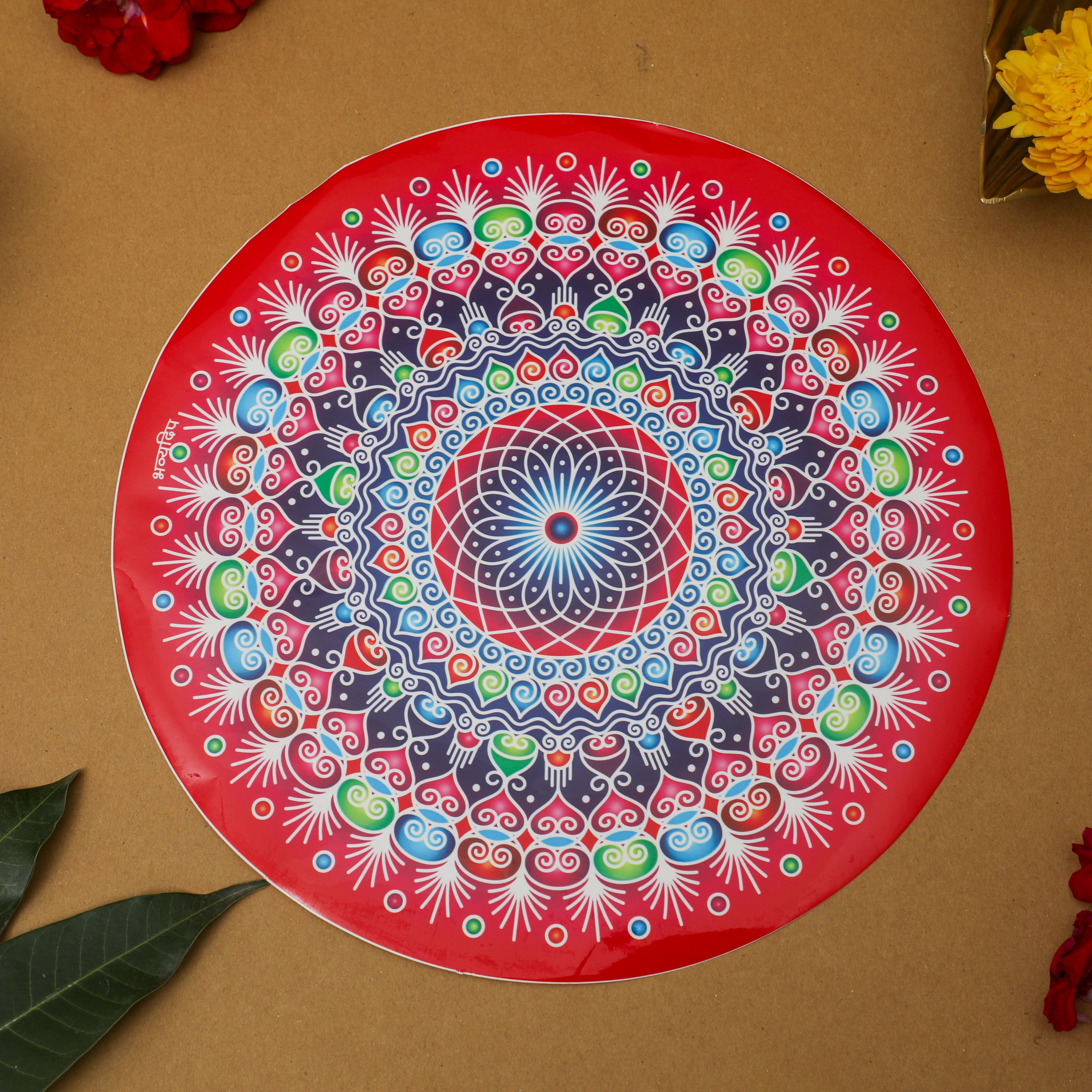 Rajahuli Sticker Shop Rangoli Stickers Online from Desi Favors