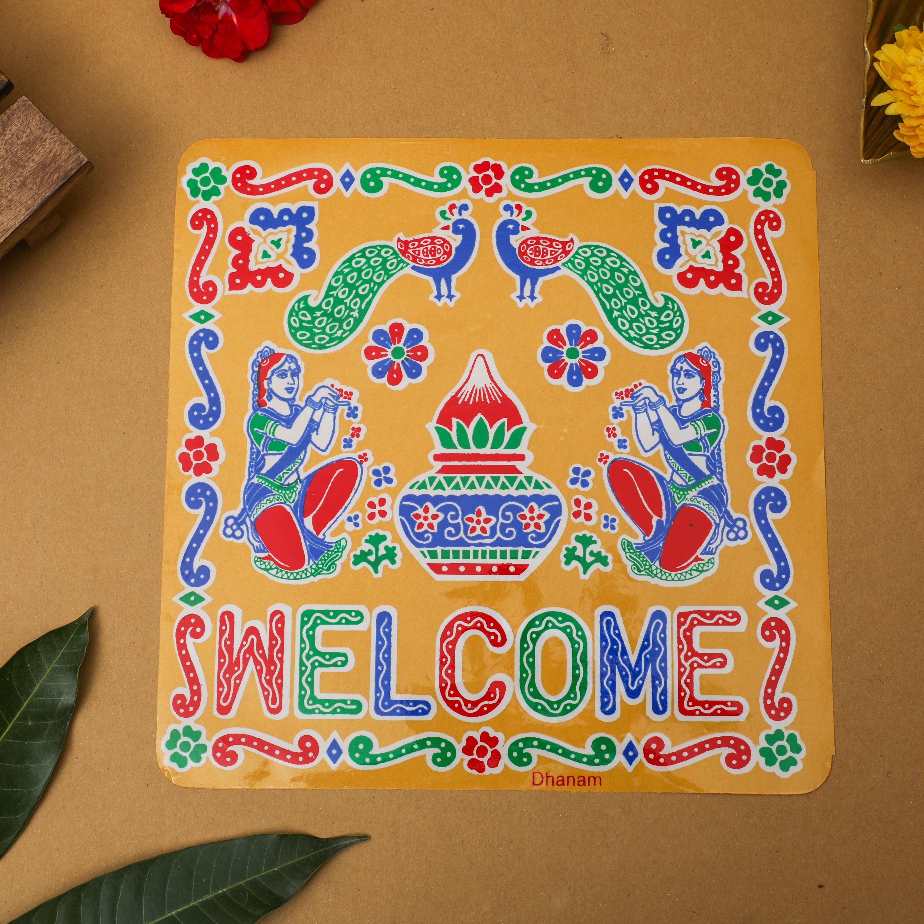 Rajahuli Sticker Shop Rangoli Stickers Online from Desi Favors