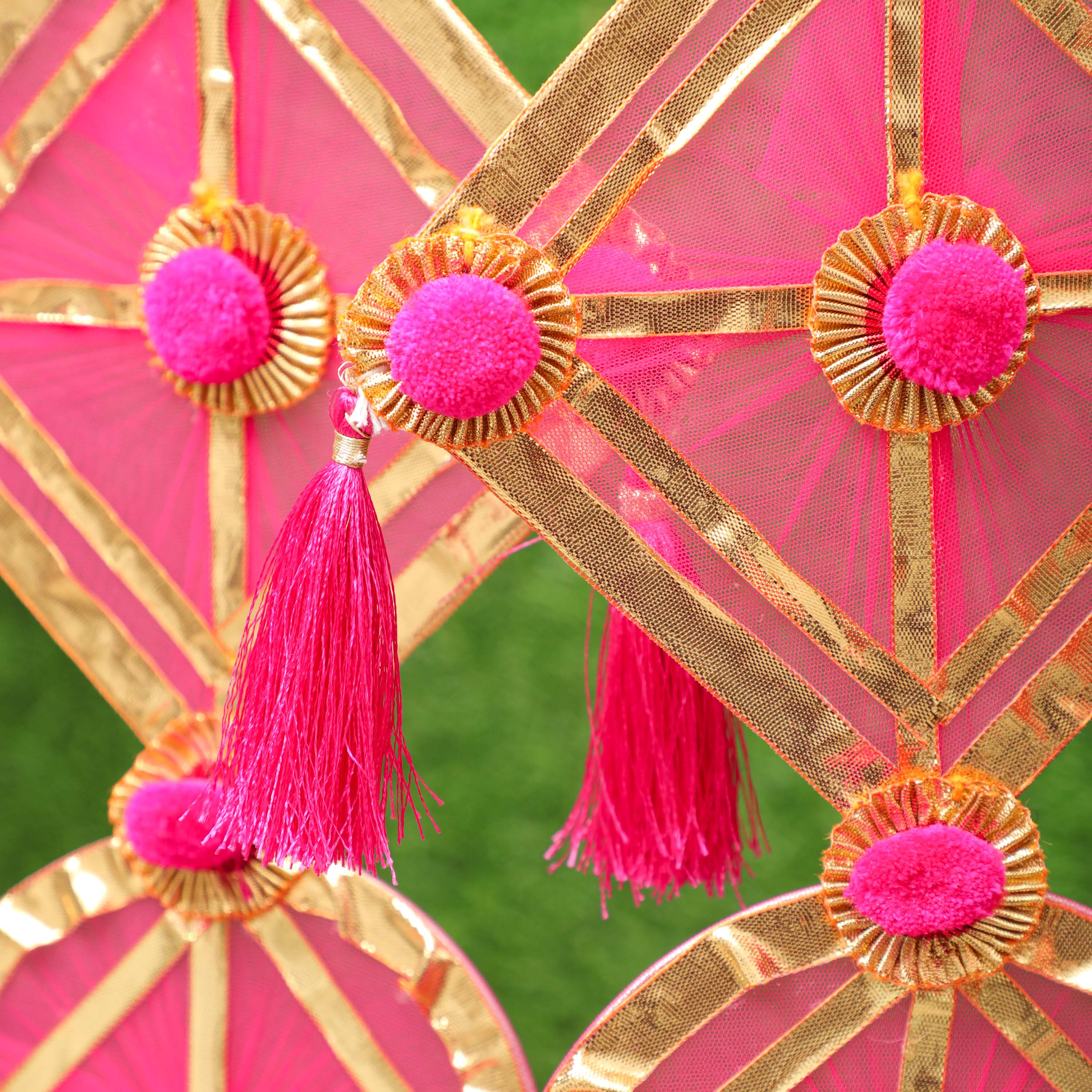 colorful diwali wall decor