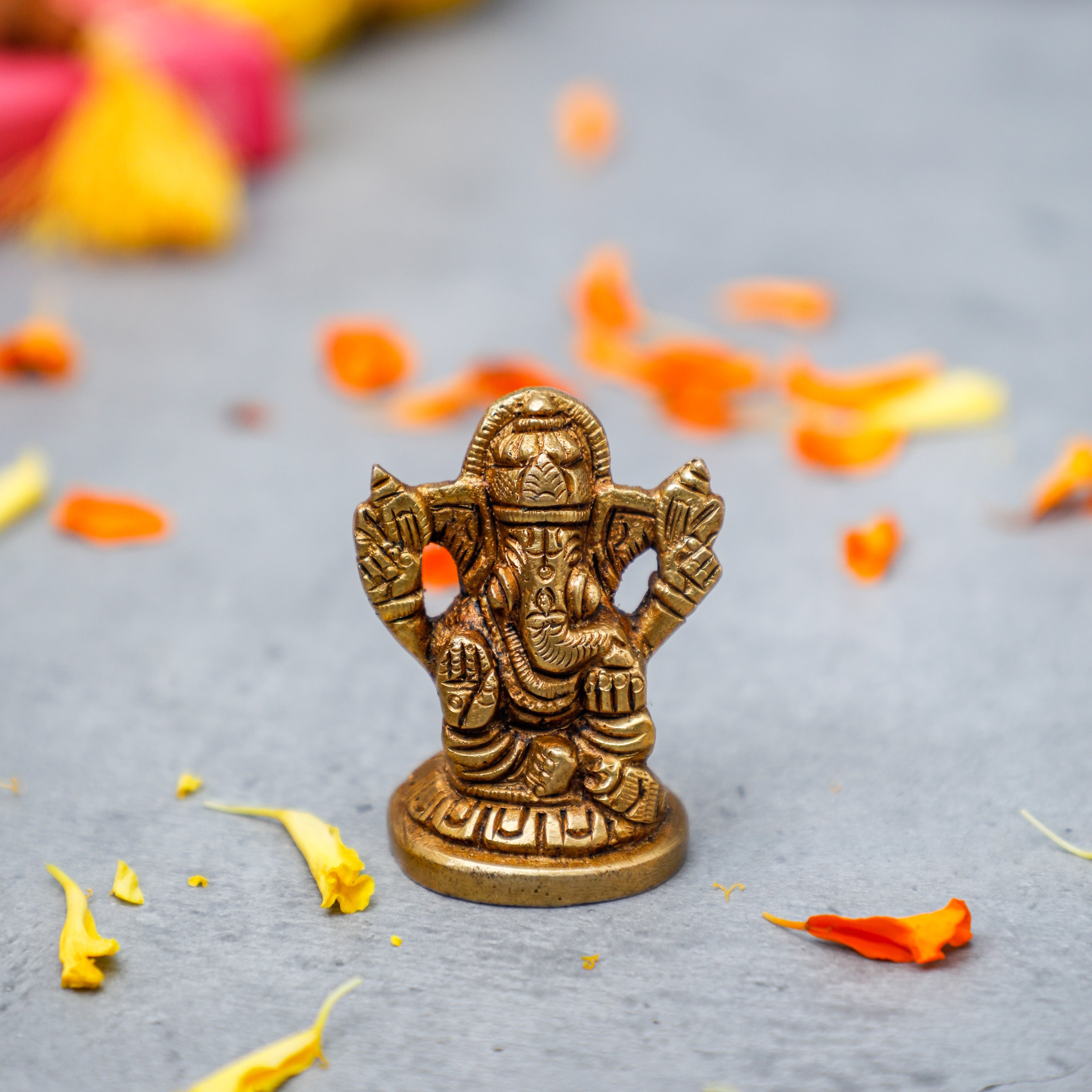 Lord Ganesha Idol for Gift Home Decor Pooja Big Ganesh Standing God Statue  | eBay