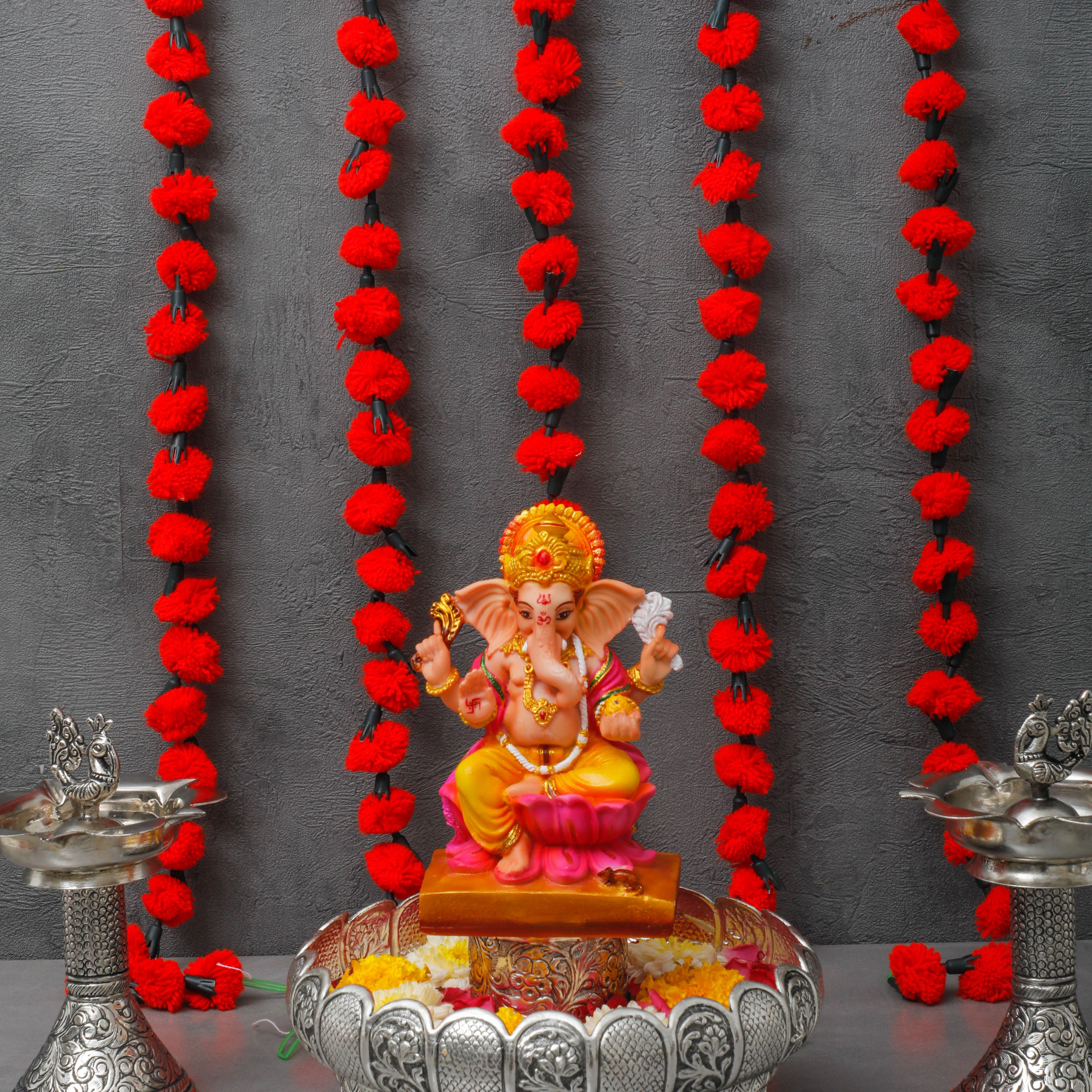 Our handmade collection is perfect for various occasions such as Indian weddings, pooja room