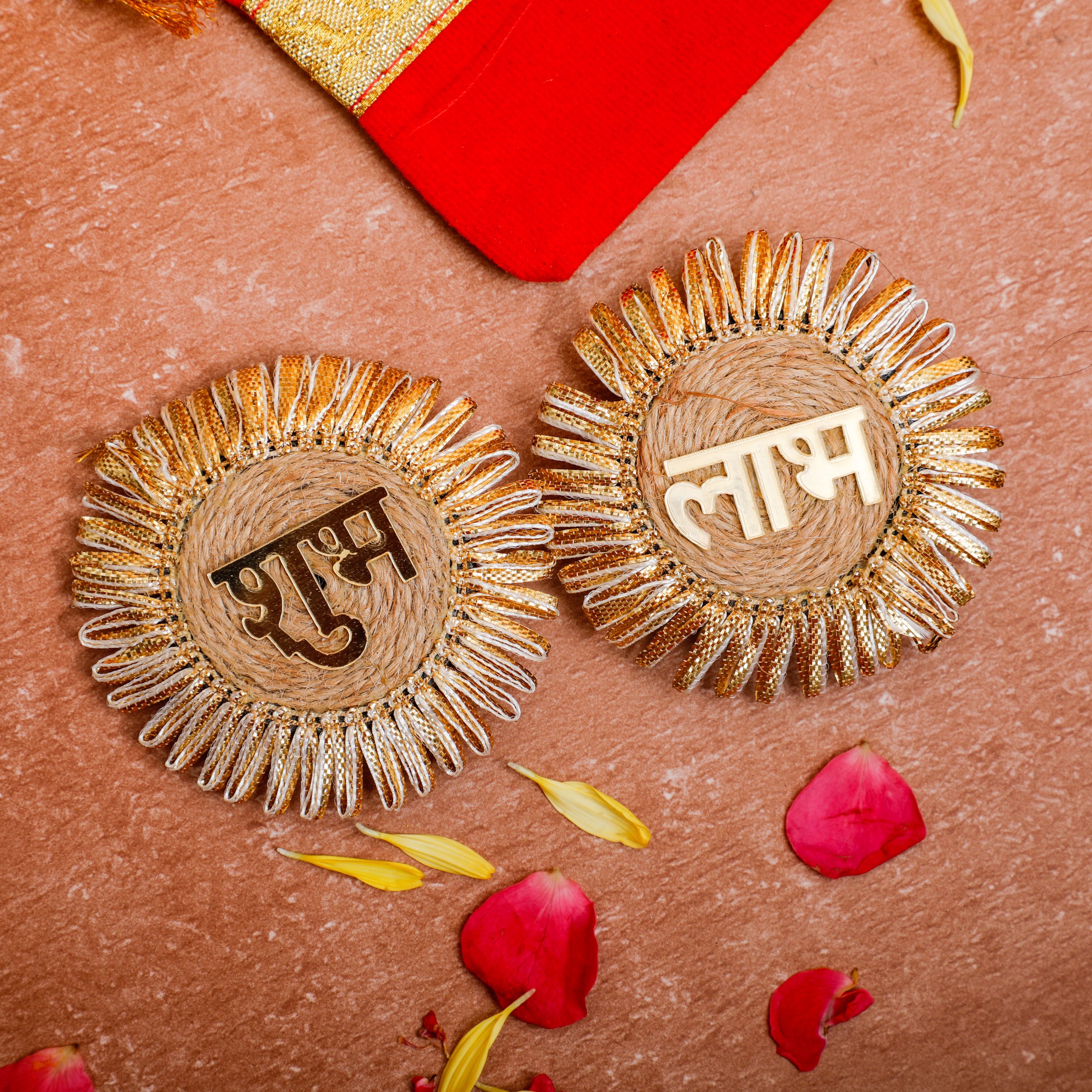 Shubh labh acrylic made sticker