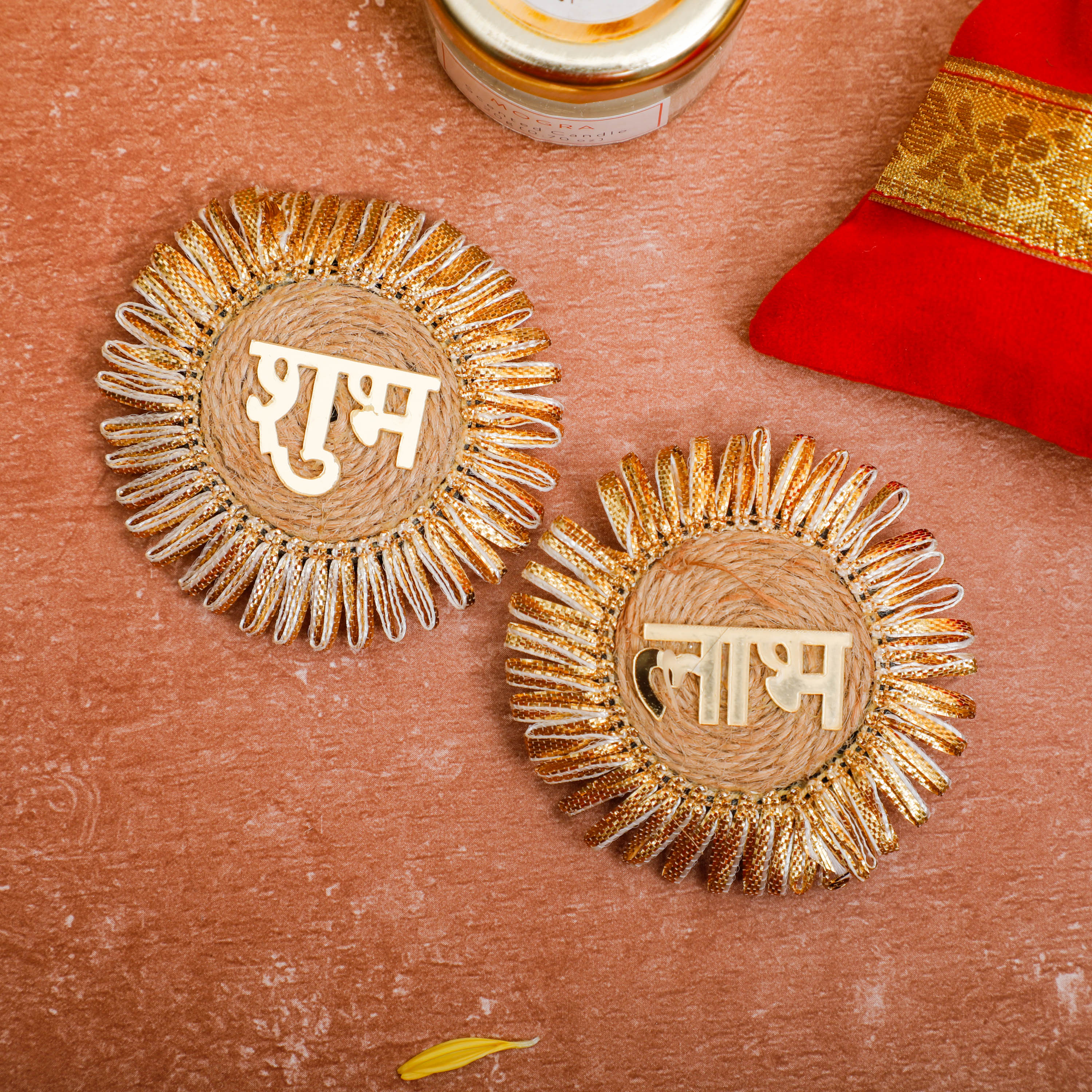 Handcrafted Shubh Labh Wall Sticker