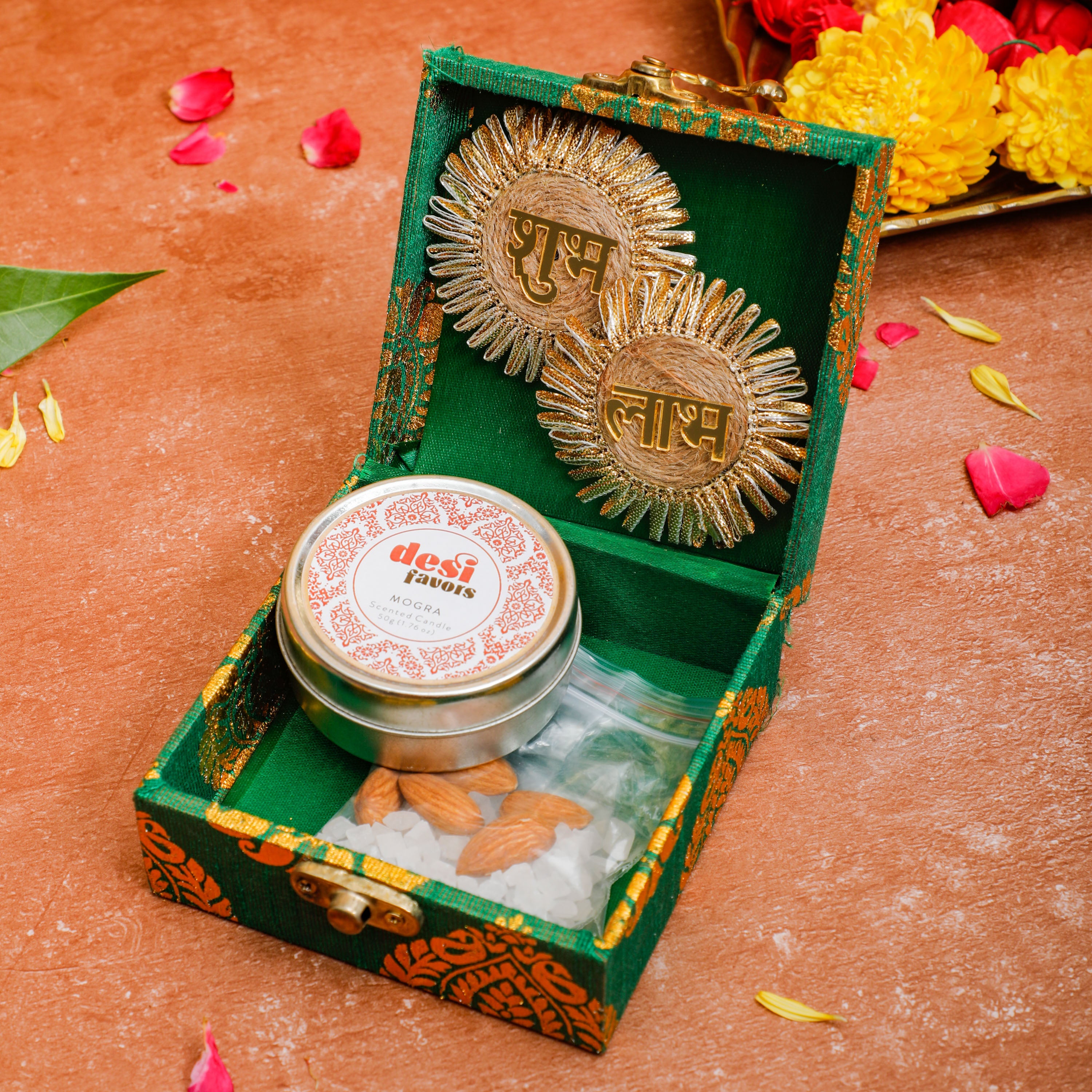 Traditional indian gift set