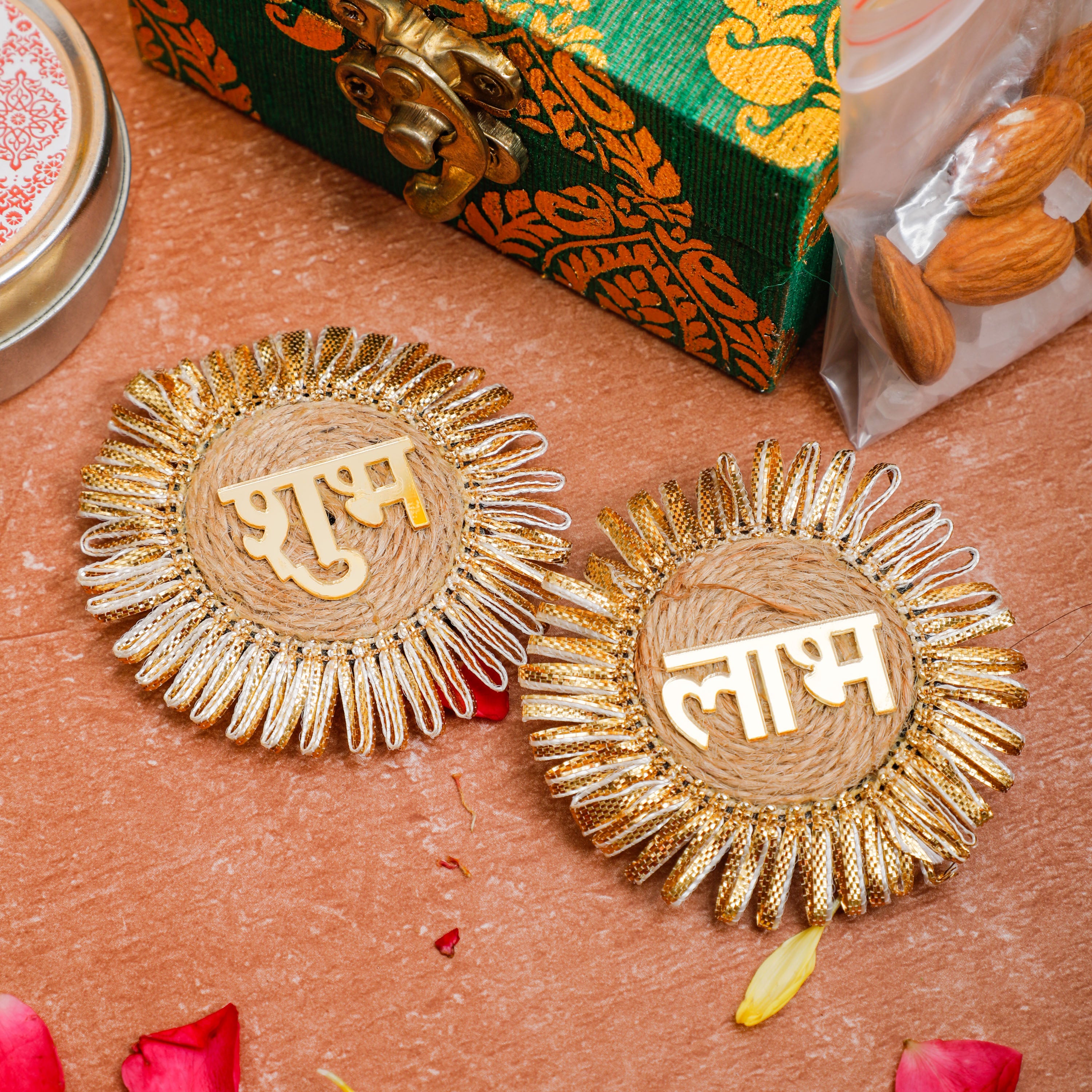 Shubh labh wall stickers along with gift set