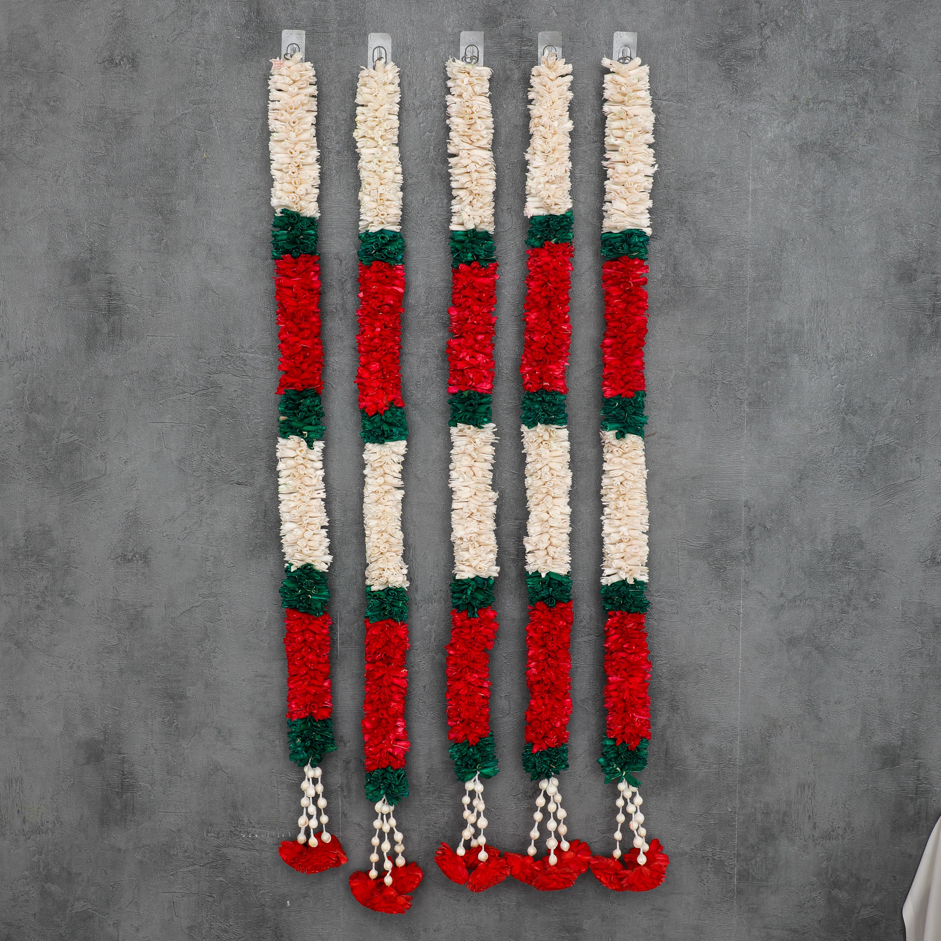 lily flower dandalu 3 ft Red Lily Garland