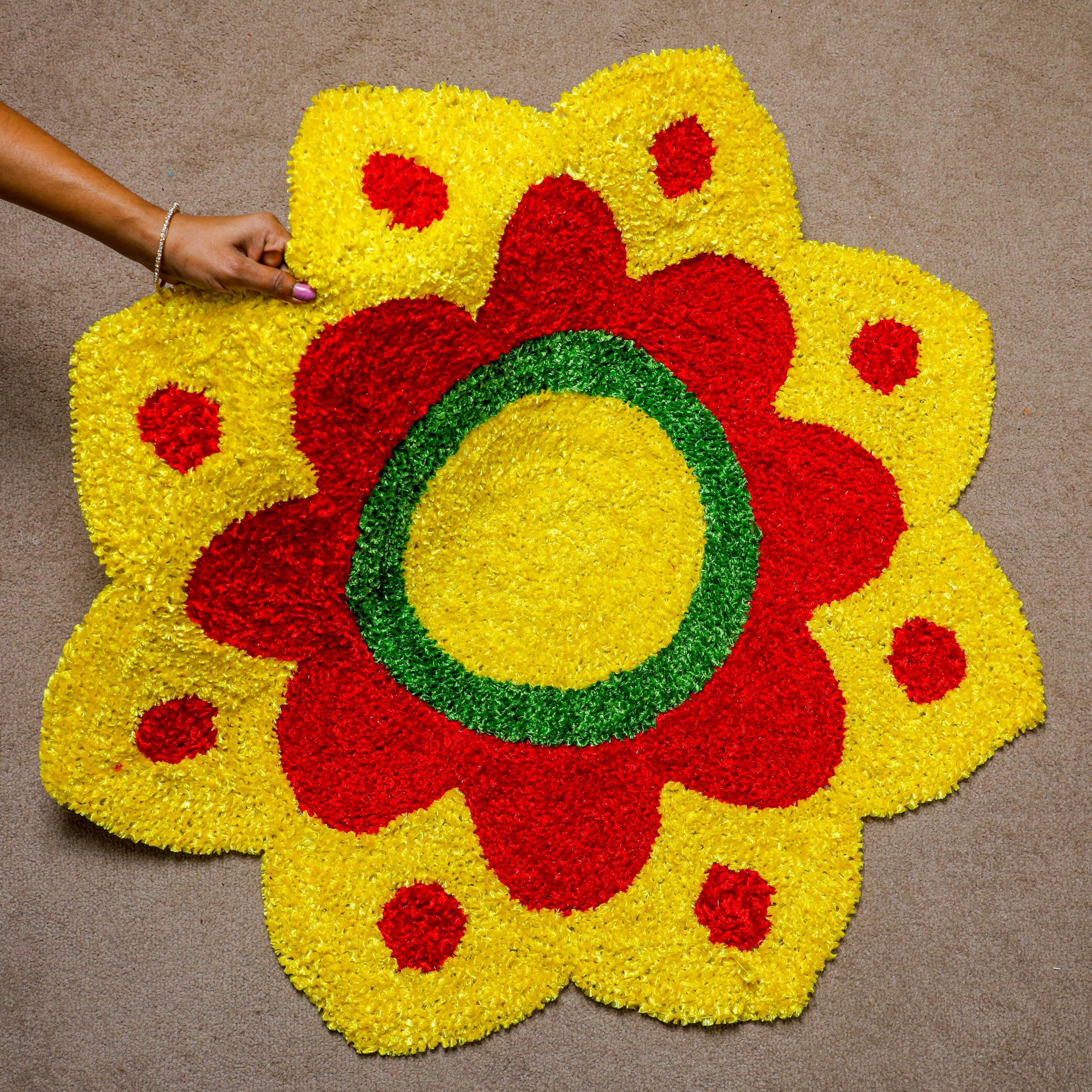 Homemade Rangoli Designs - Homemade Ftempo