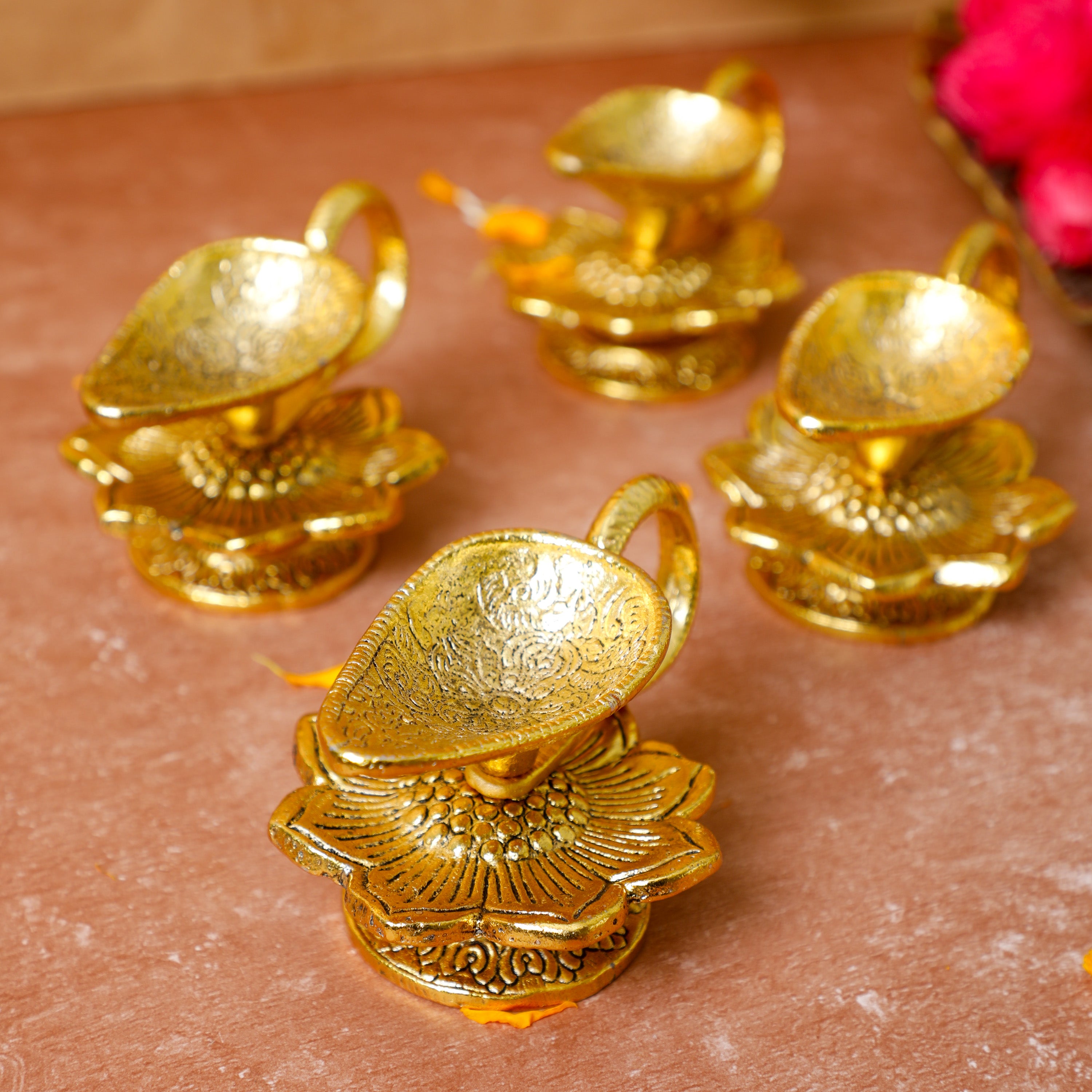 High quality diyas for daily puja