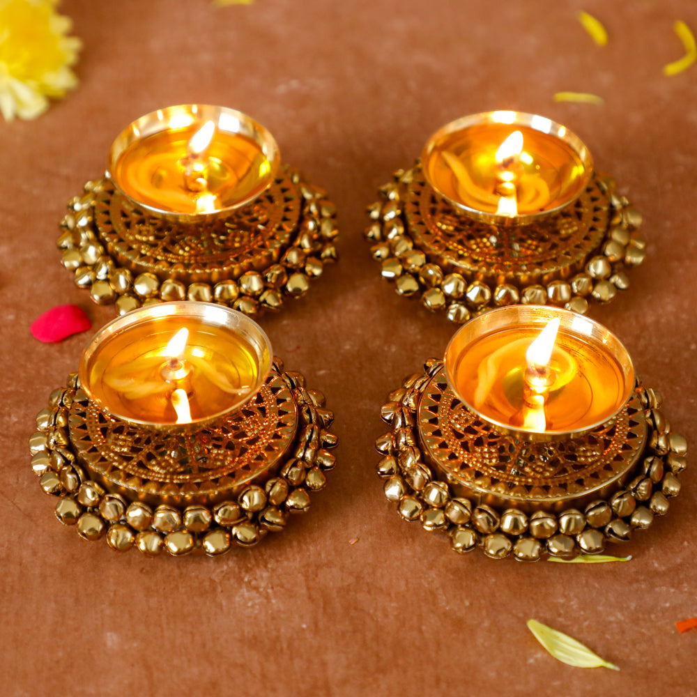 Ghungroo Style Deepam Diya