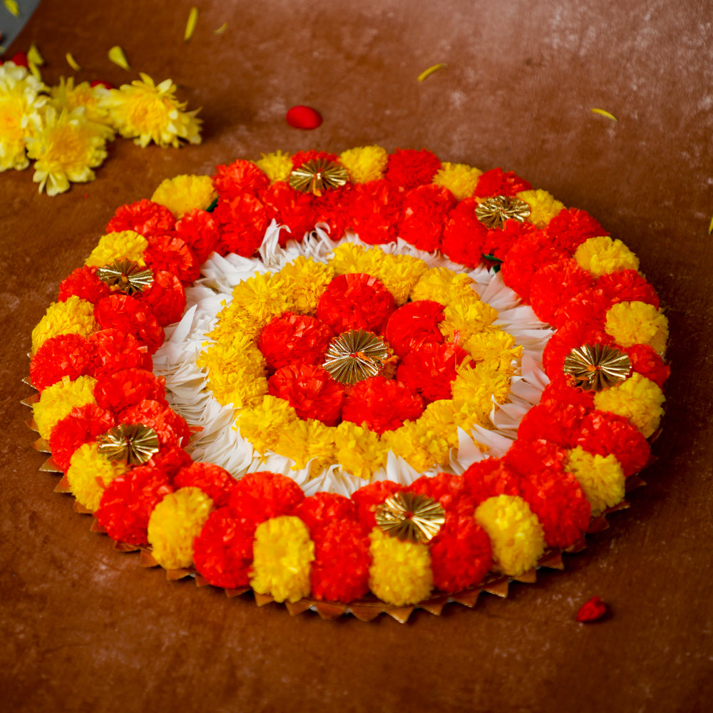 Spruce up your space this festive season with our Reusable Rangoli Mats