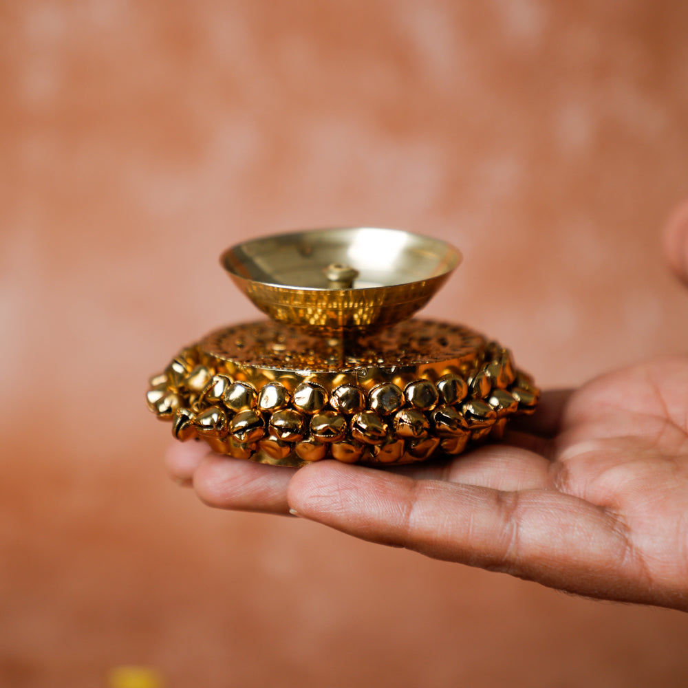 This Hand Made Designer Diya Gives Charm To Your Guests When You Place At The Entrance Of Your Sweet Home During Festivals.