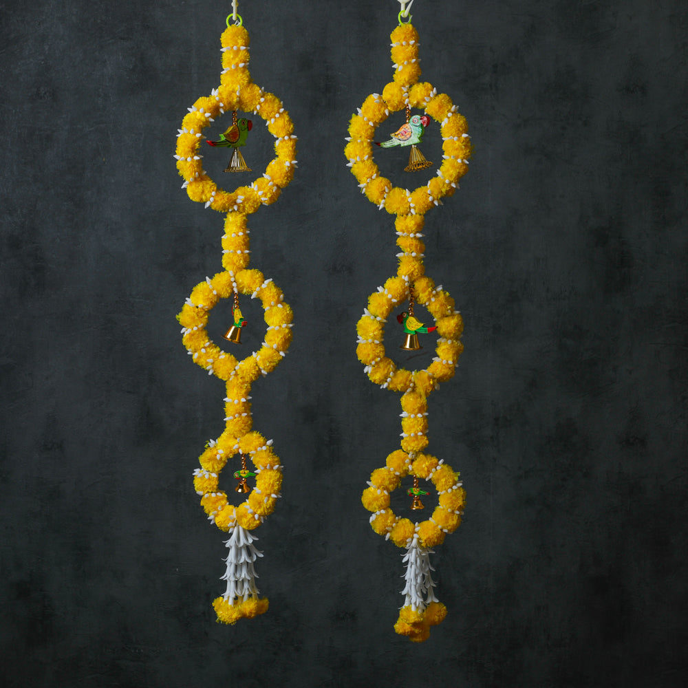 Yellow Parrot Decor Hanging