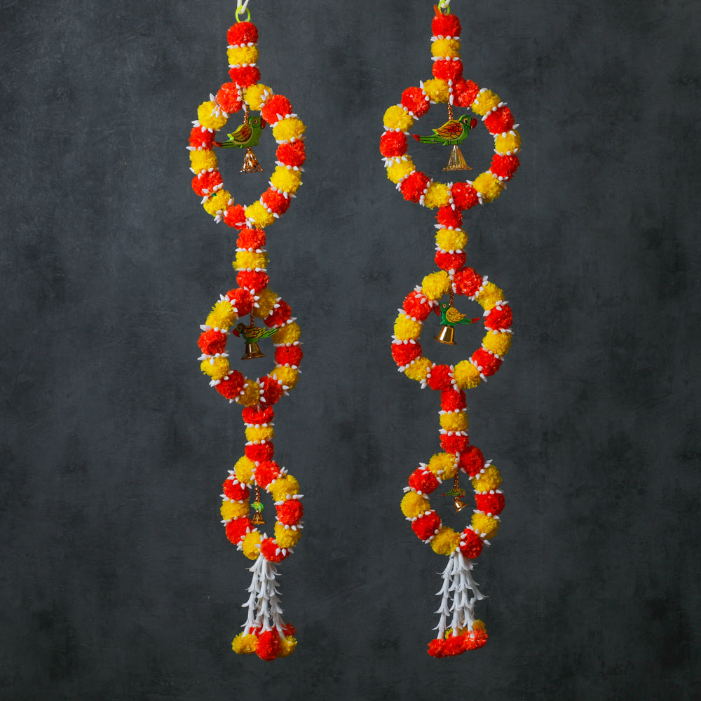 Multicolor Parrot Decor Hanging Artificial garlands
