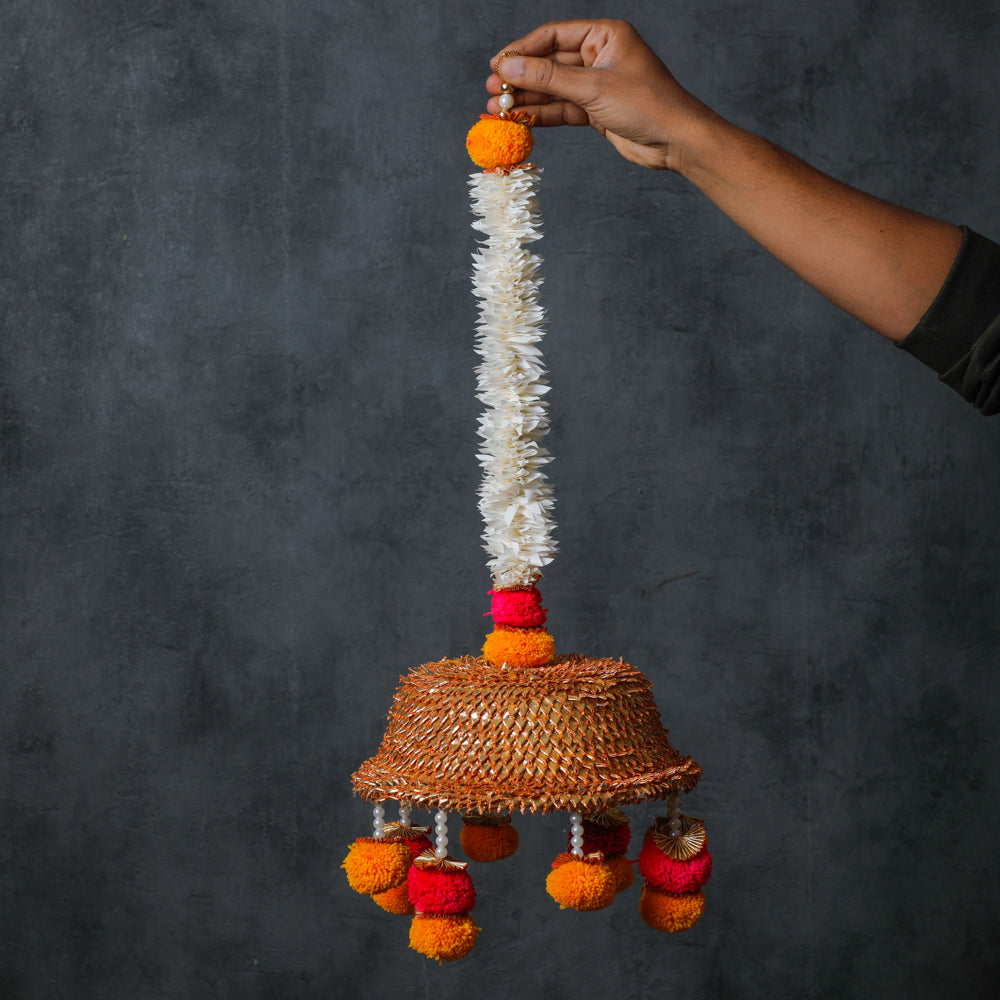 Garland hangings meticulously handmade by women artisans.