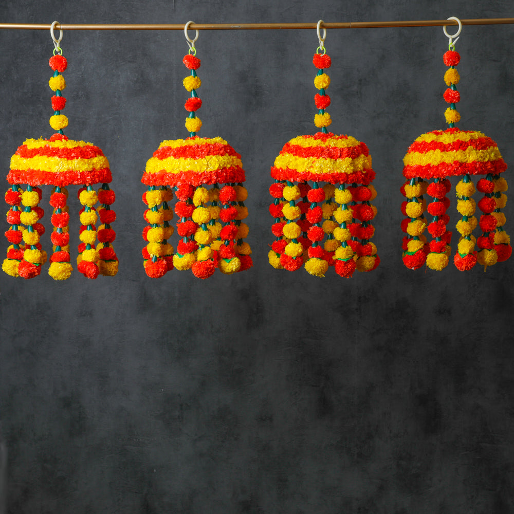 Enhance the festive allure of your home with our Jhumar-Chatra