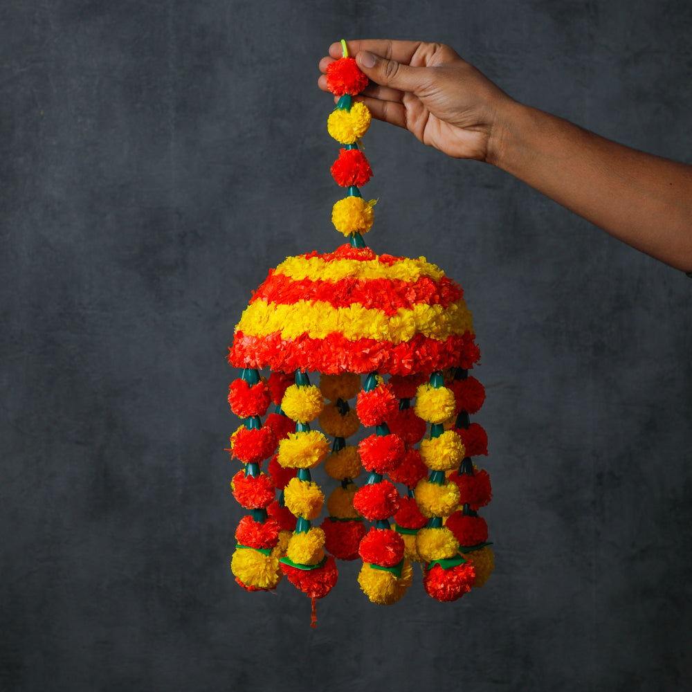 Whether it's Diwali, pooja celebrations, or any special event, these ornaments create a captivating ambiance
