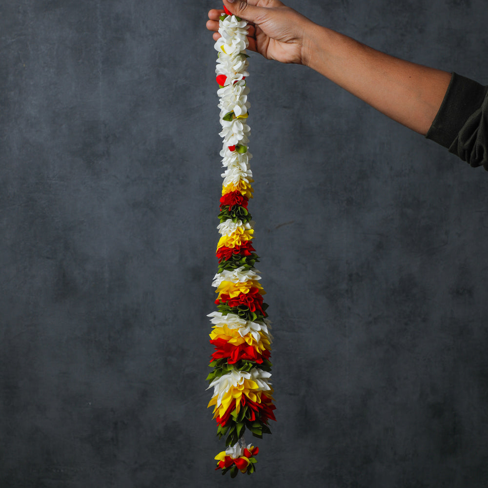 handmade sustainable garlands for diwali and special event decoration