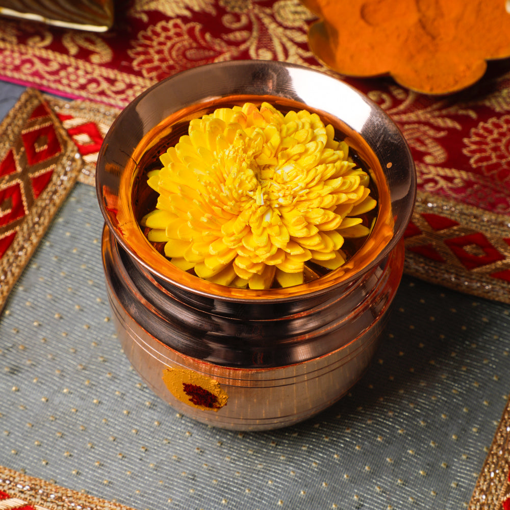 this sacred vessel adds an spiritual touch to your daily poojas and rituals