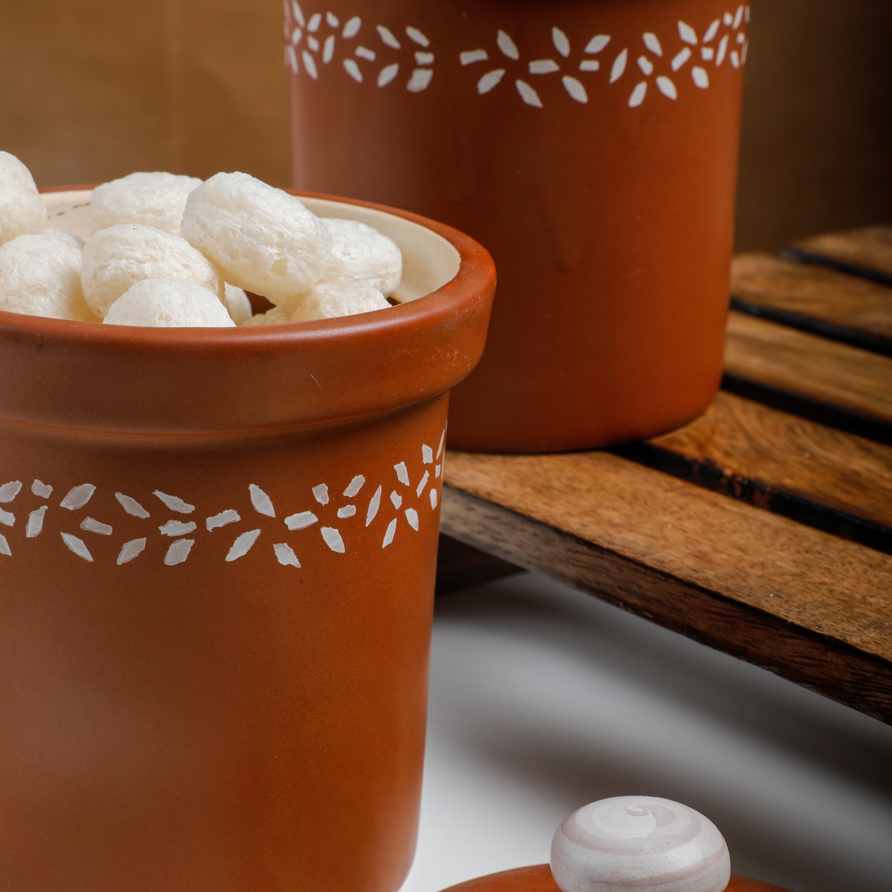 Ceramic Storage Jar with Lid