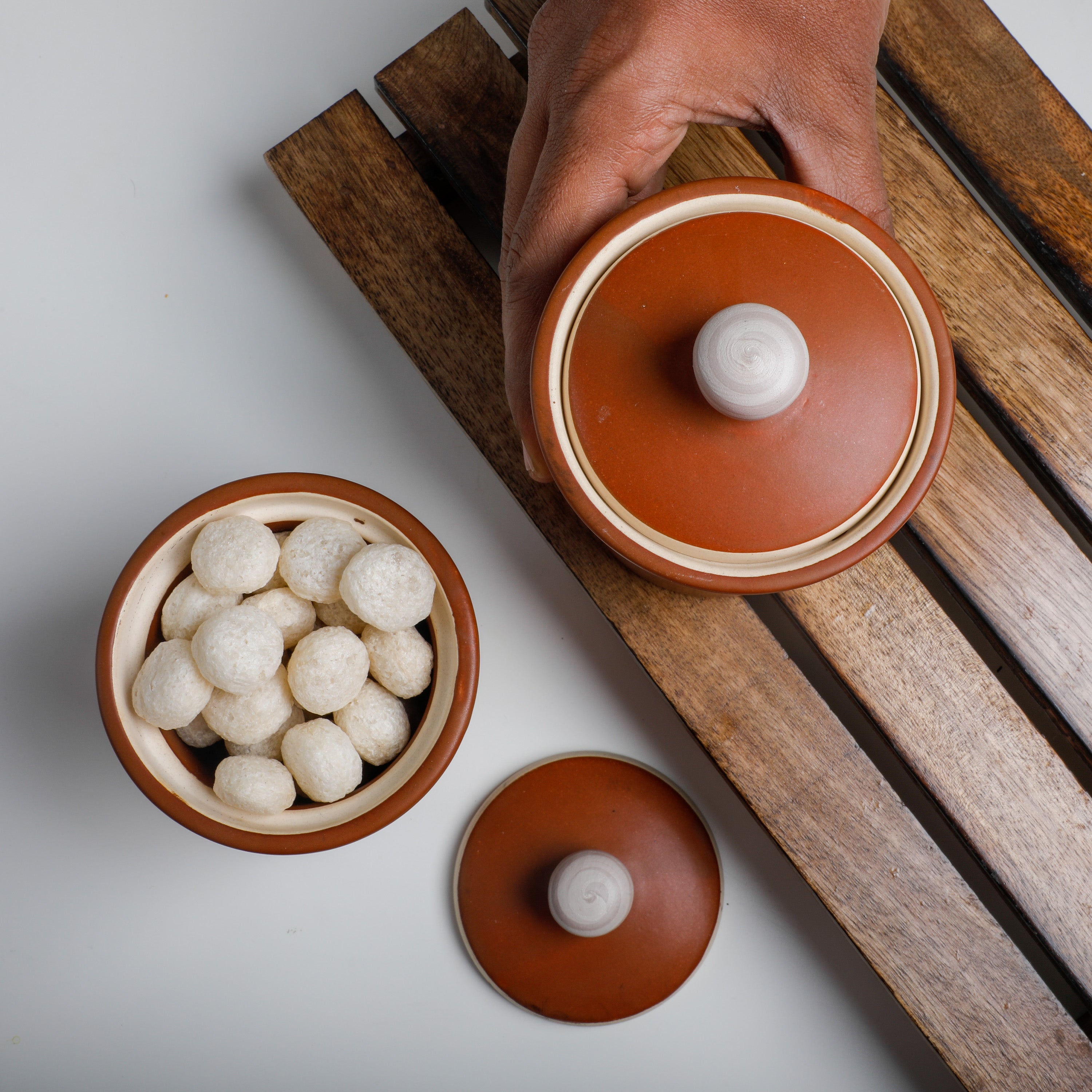 Ceramic Storage Jar with Lid
