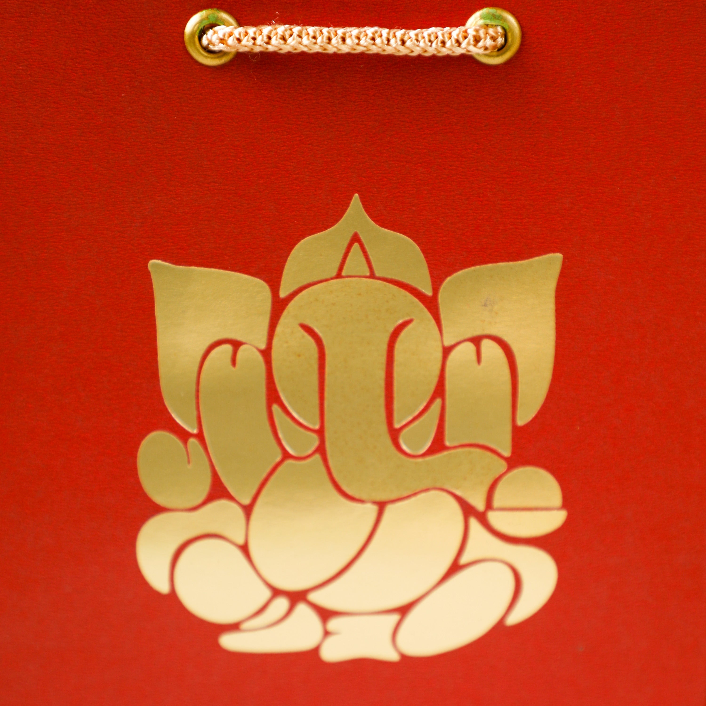 handmade ganesha paper bags