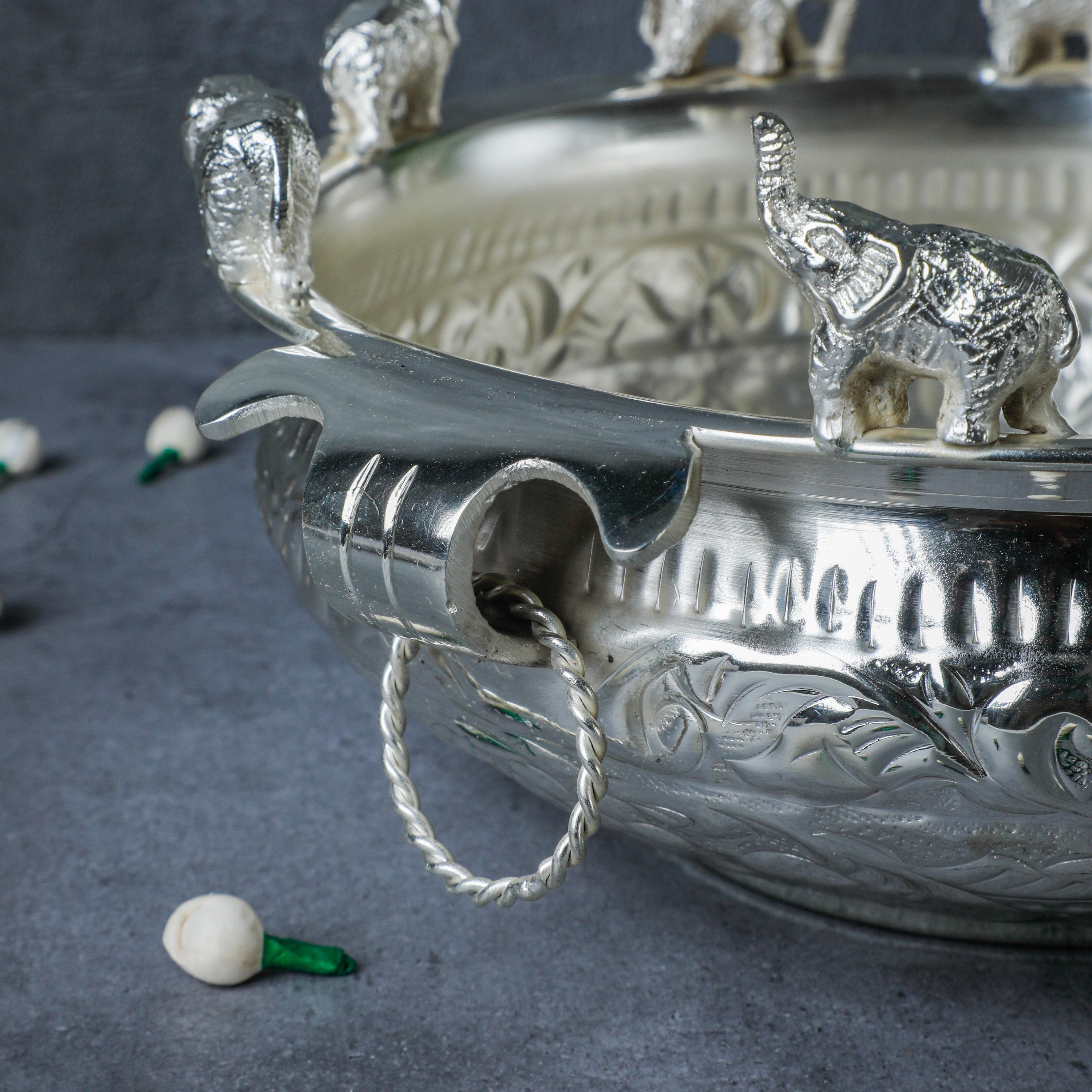 this urli is the perfect way to bring in a sophisticated look this festive season