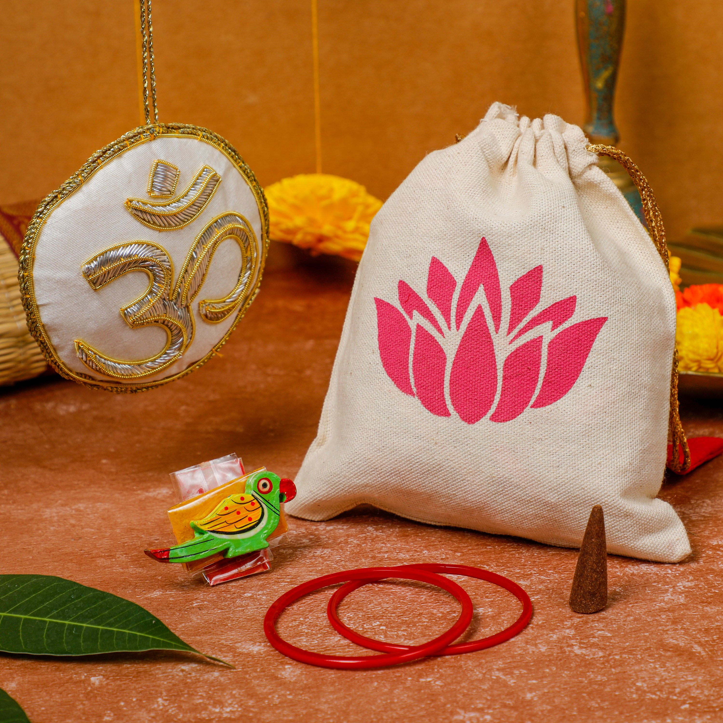Buy Pooja Samagri Online from Pilgrimaide | Religious Items Pooja Daliya 6  Inch (₹640)