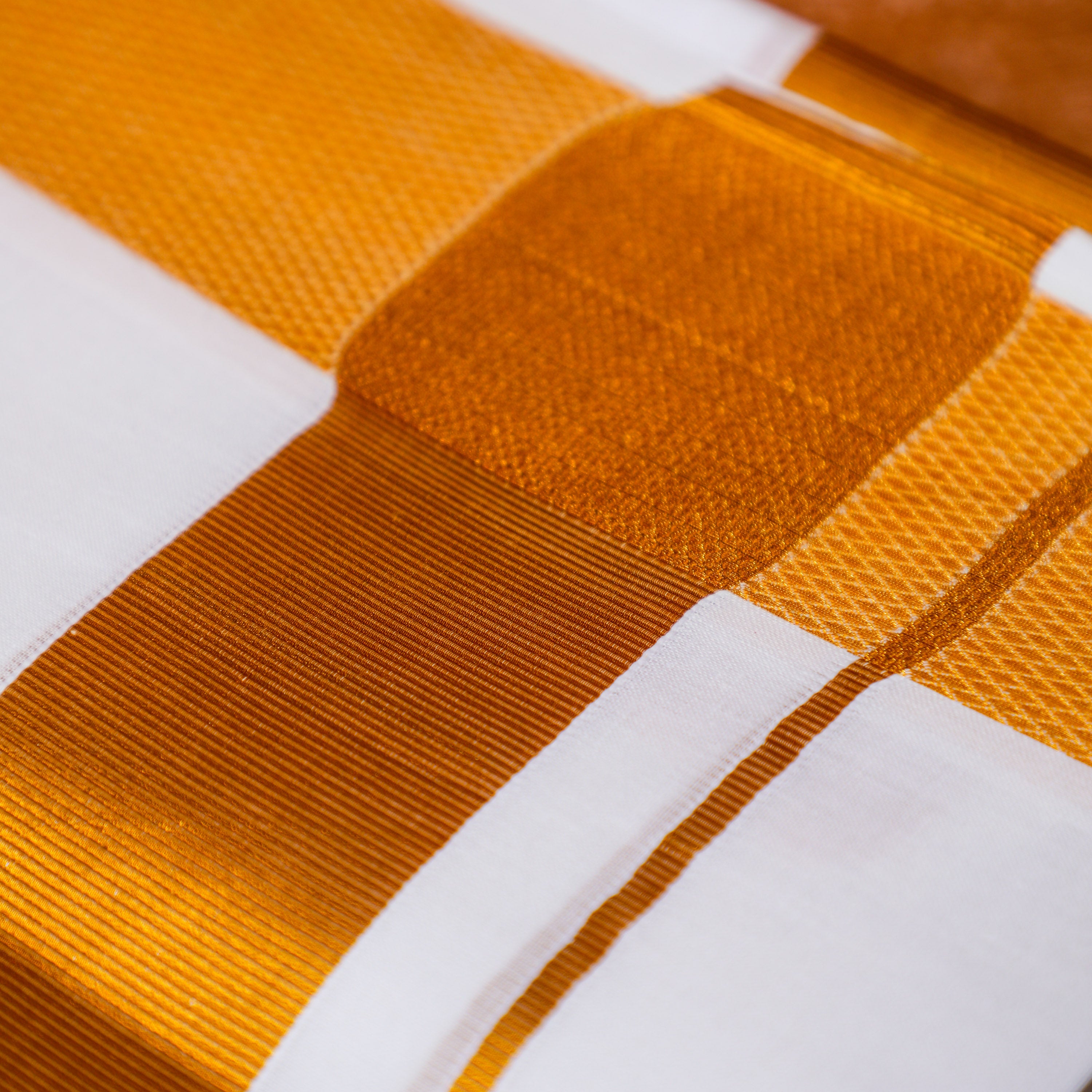 Cotton Dhoti with Zari Border