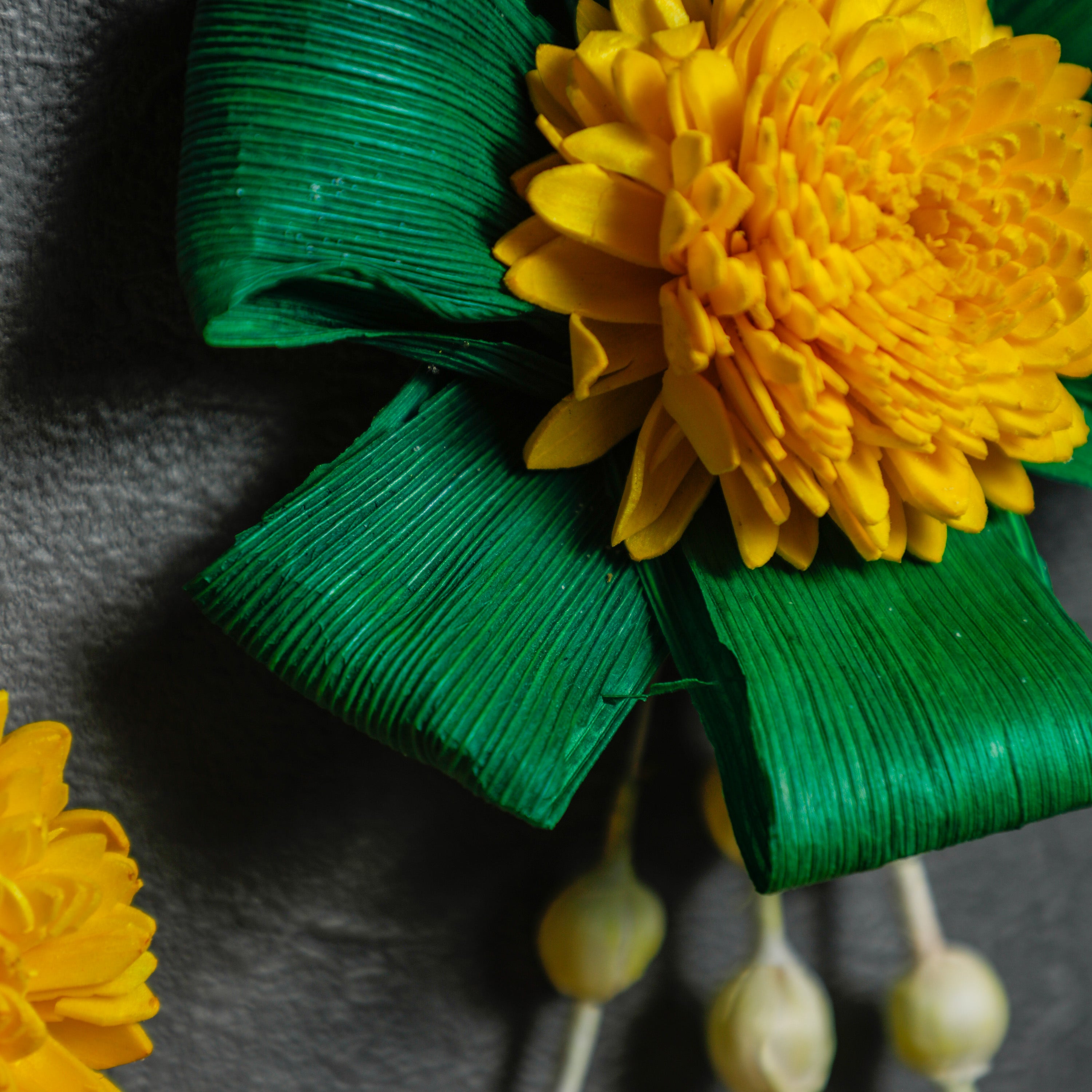 levate your space with these exquisite floral palm decorations