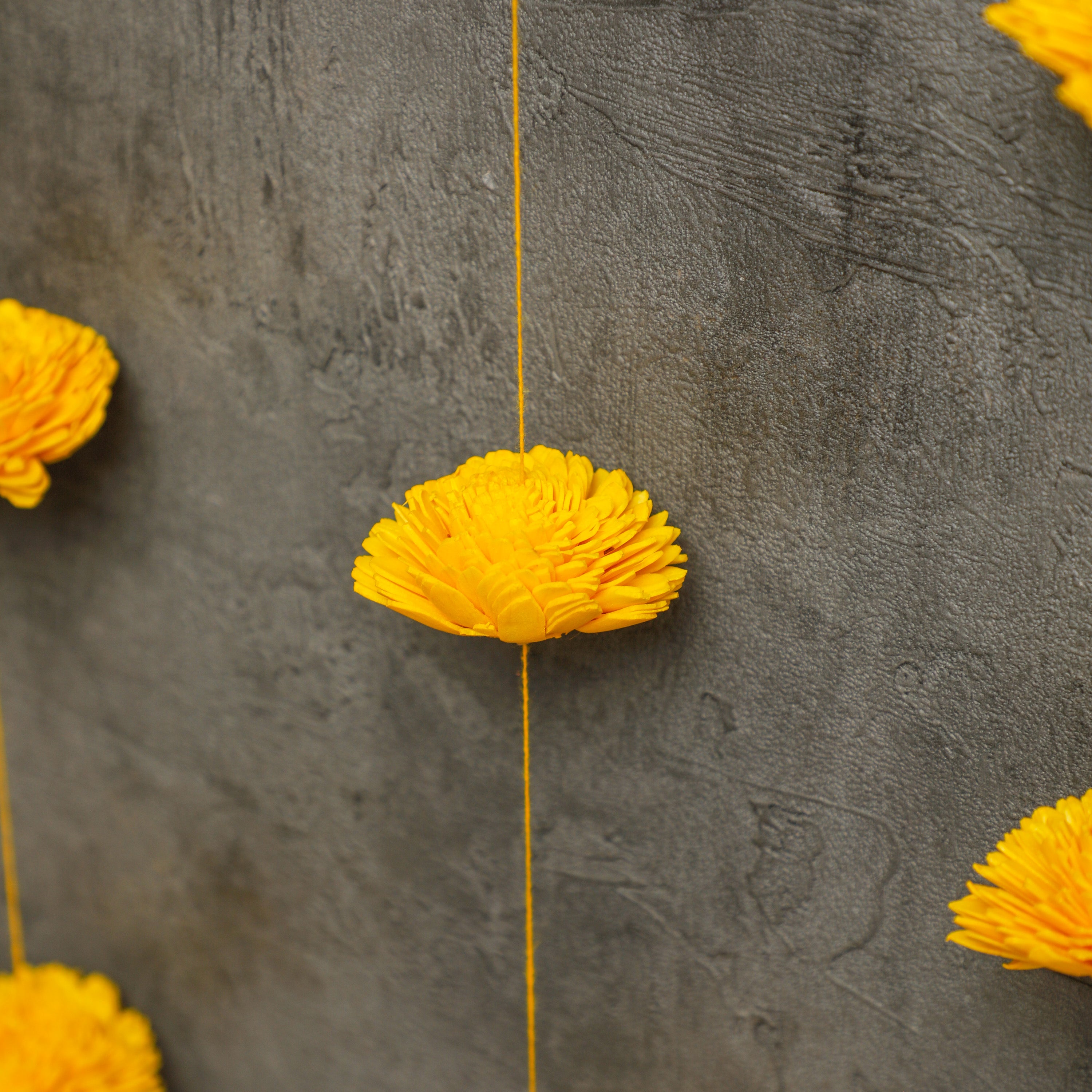 gracefully crafted from sholapit flowers