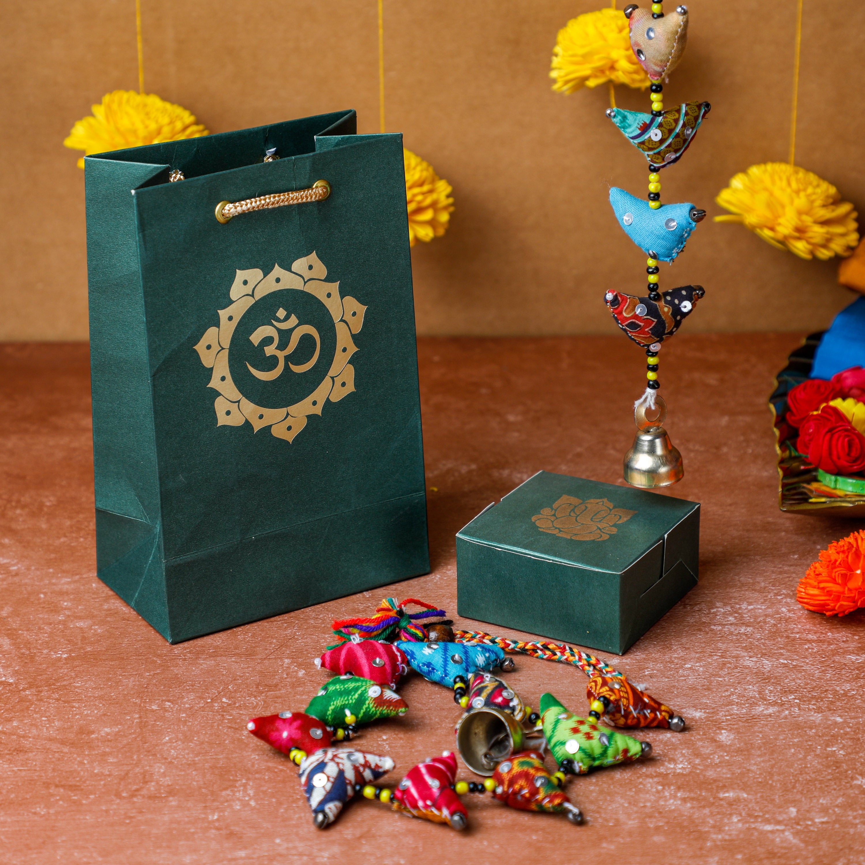 Har Ghar Diwali Luxury Gift Box – Purple Bird | Luxury Indian Gifting