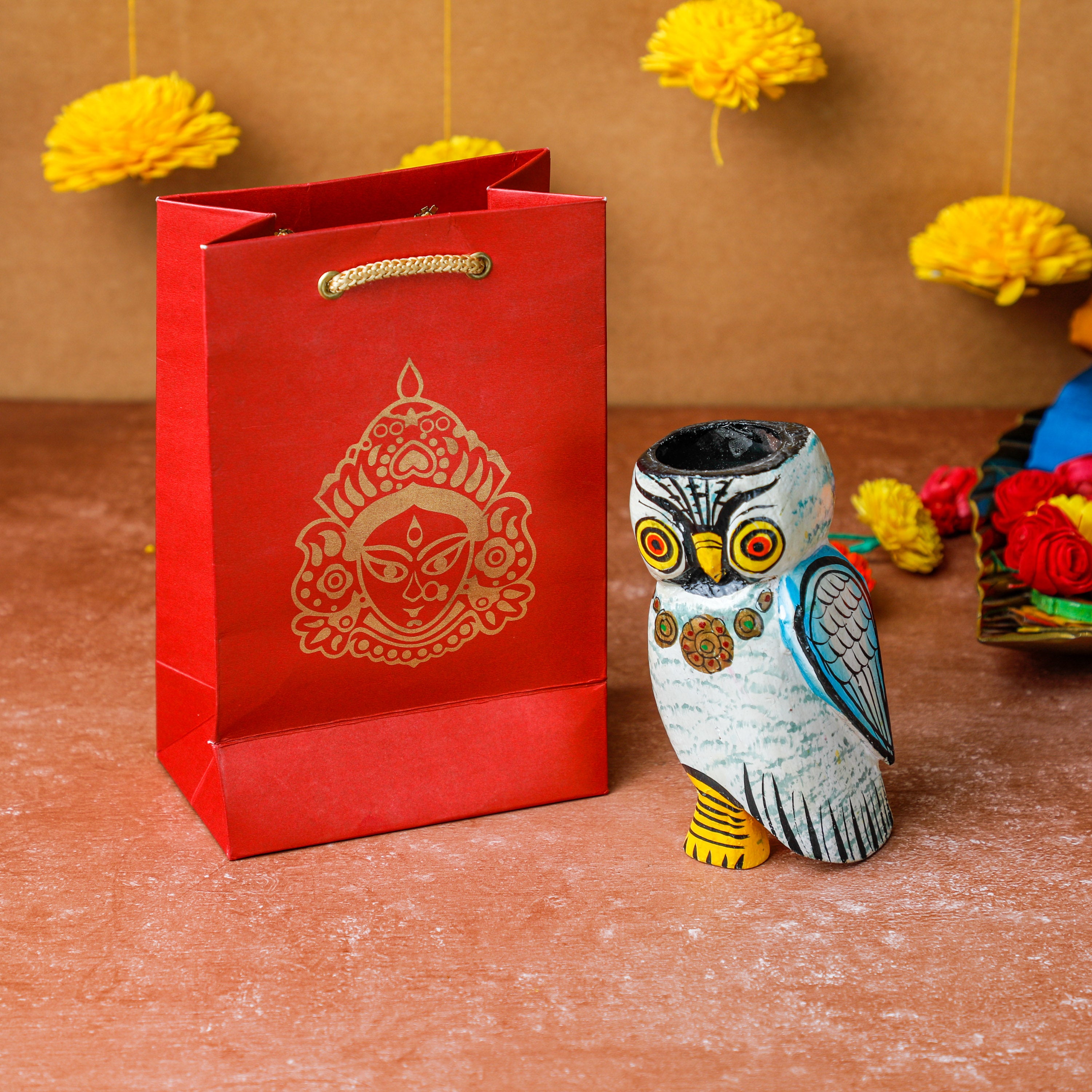 Laxmiji Vahan Owl Gift Bag