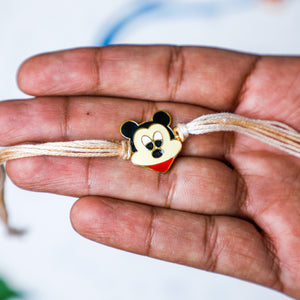 Shop Mickey Mouse Rakhi For Kids Online in USA from Desifavors