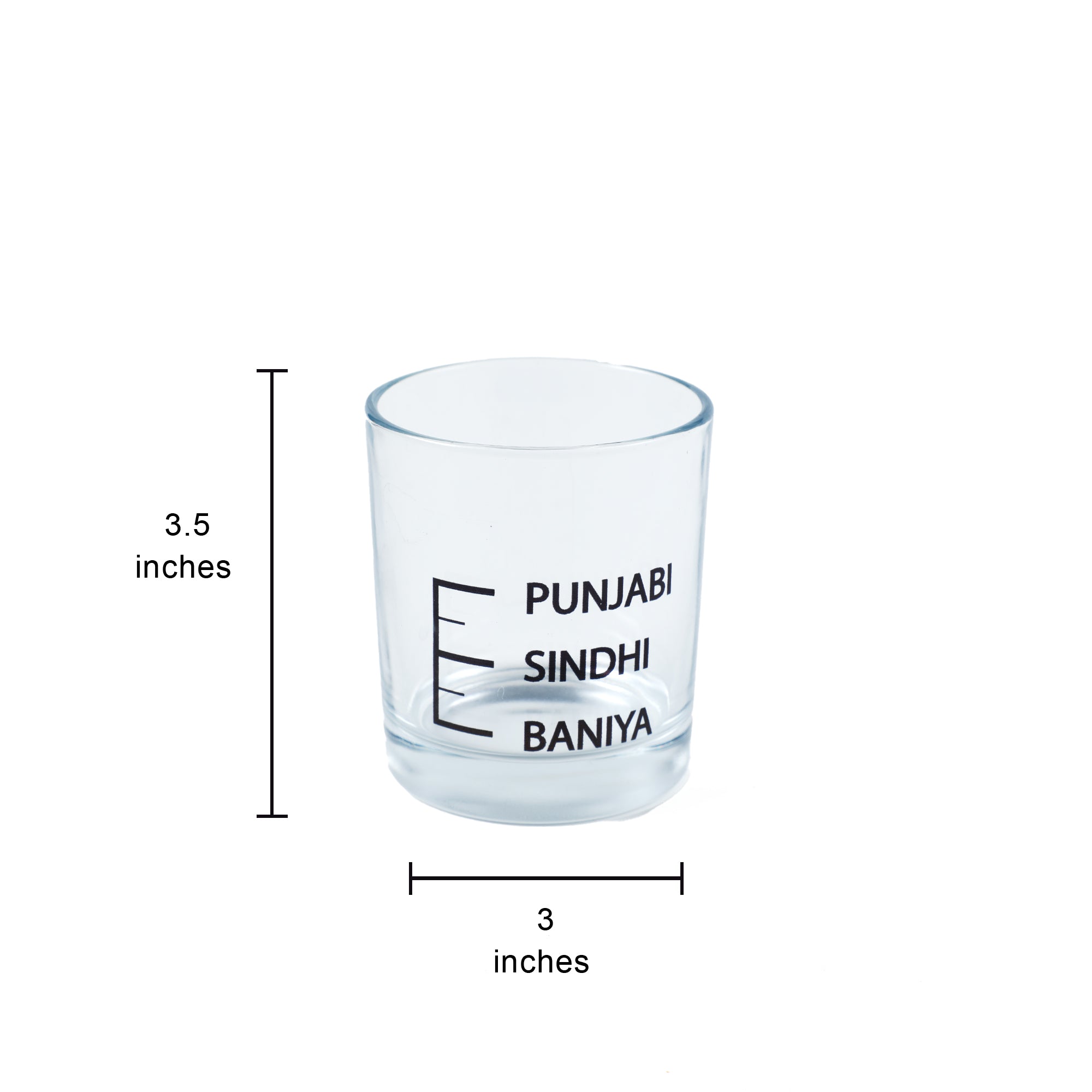 Desi Style Whisky Glass
