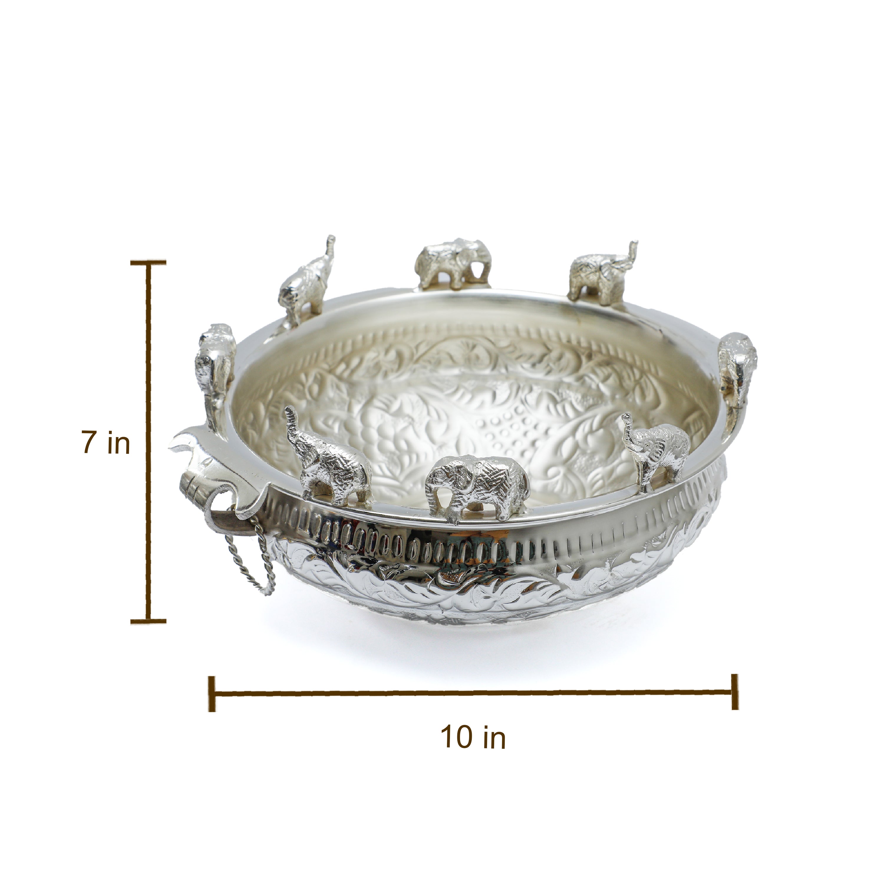 Elephant Design Decorative Urli