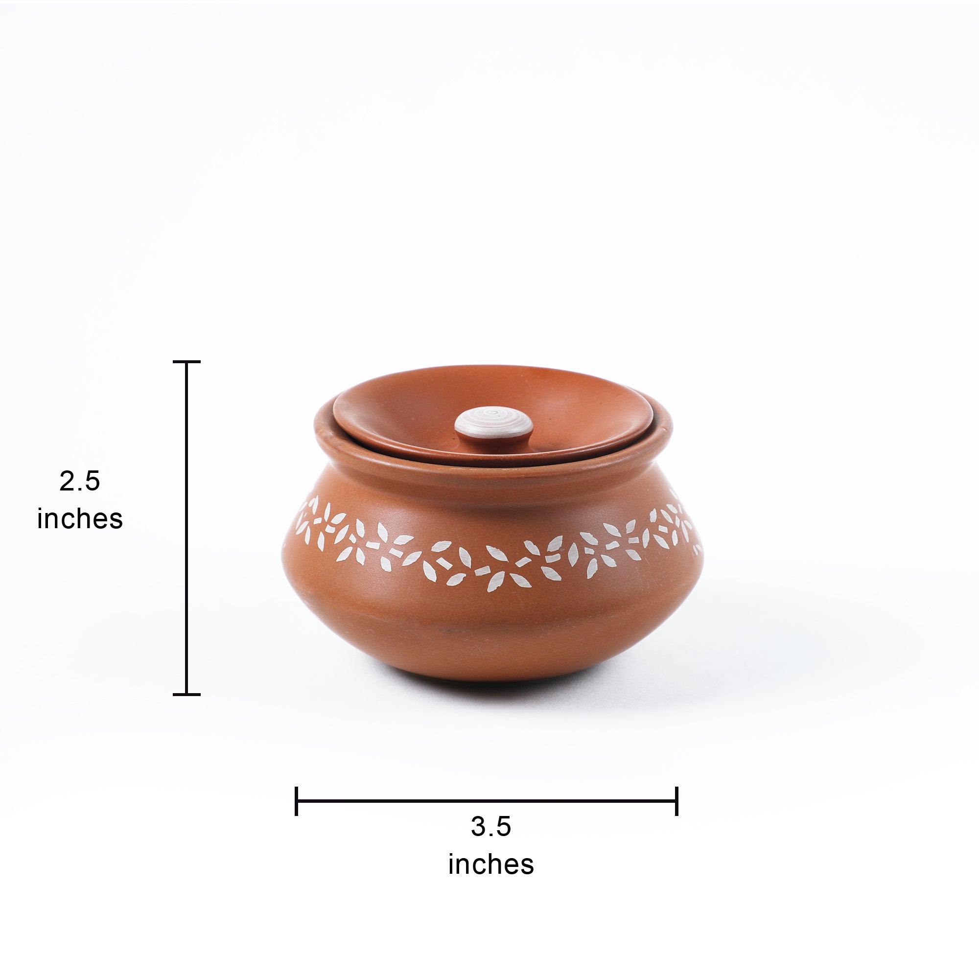 Floral Serving Handi - Medium