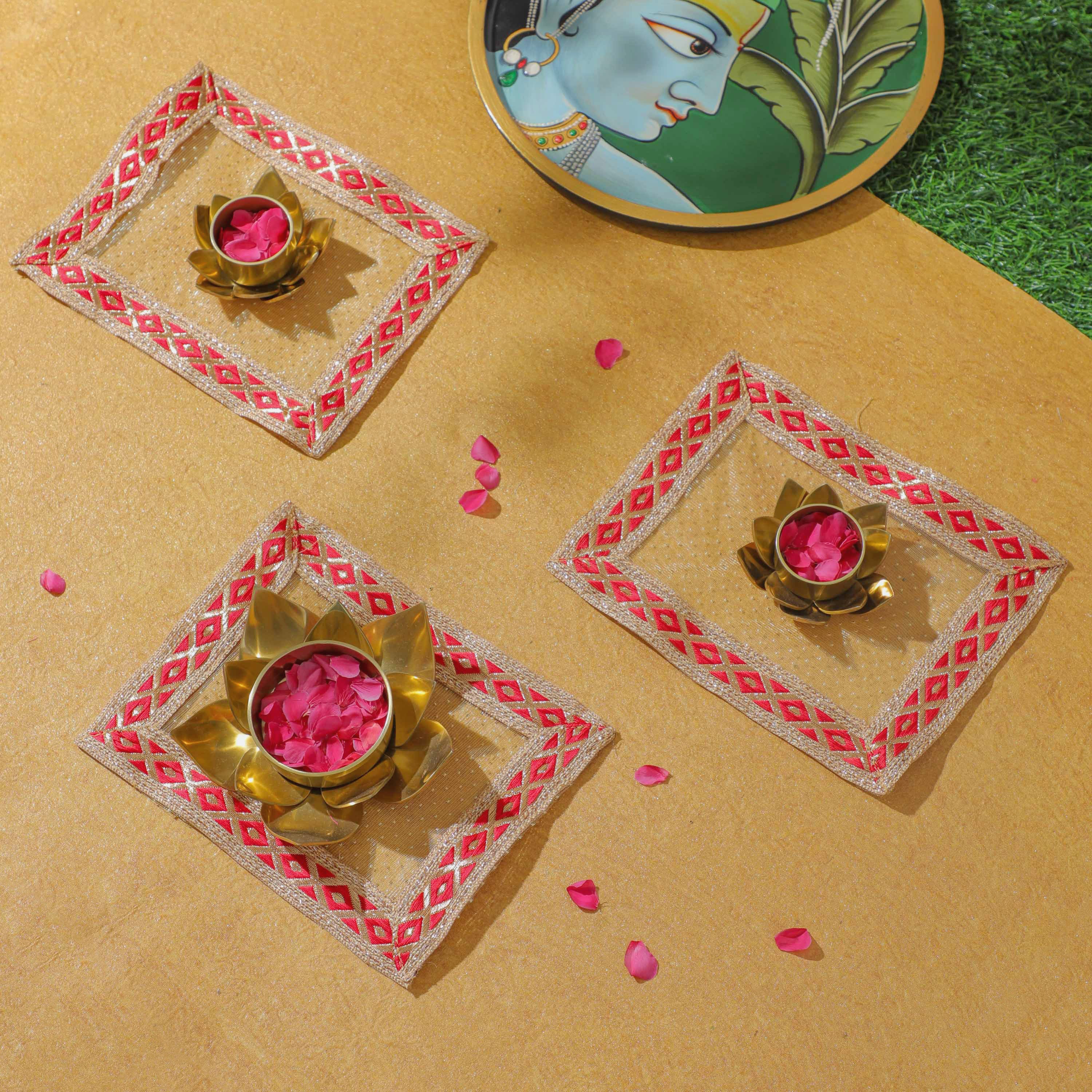 aasan mats for diwali decoration