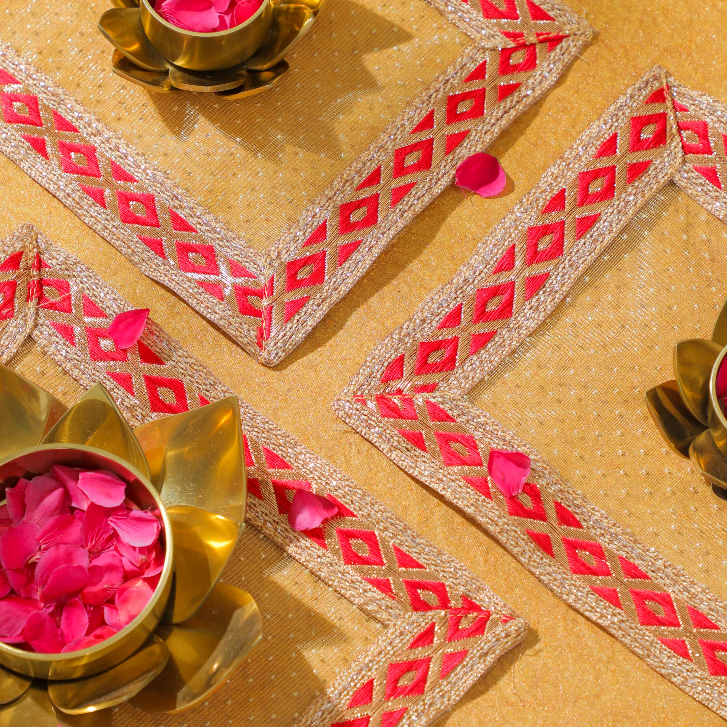 designer pooja aasan mats