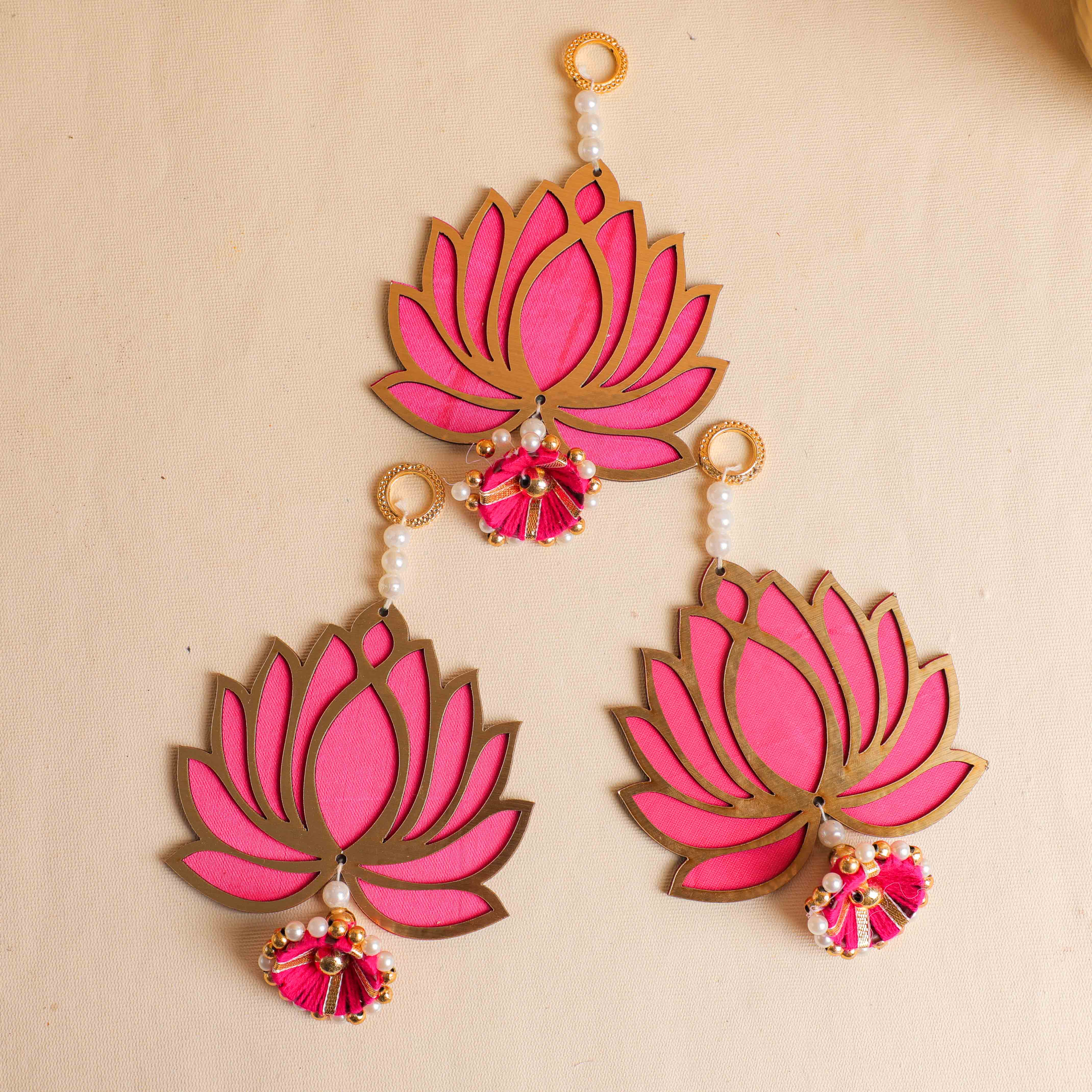 Crafted from premium materials, these traditional lotus cut-outs are a must-have for any indian celebration.
