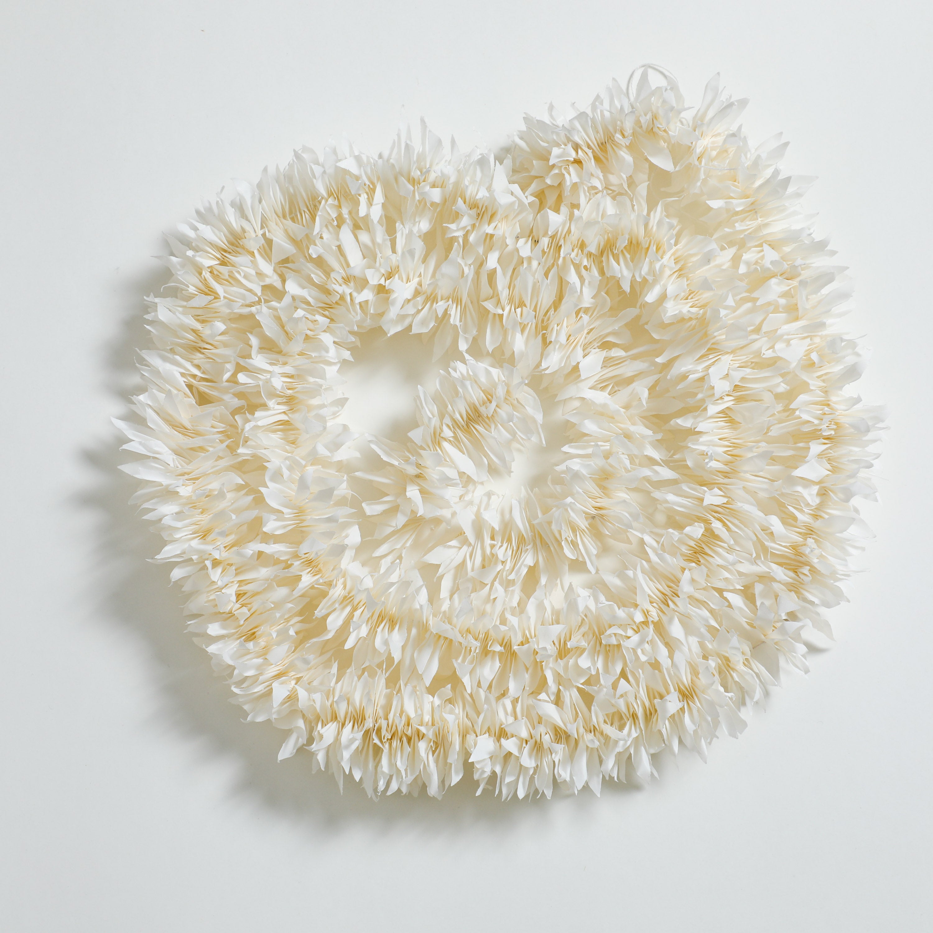 White garlands for Indian event decor