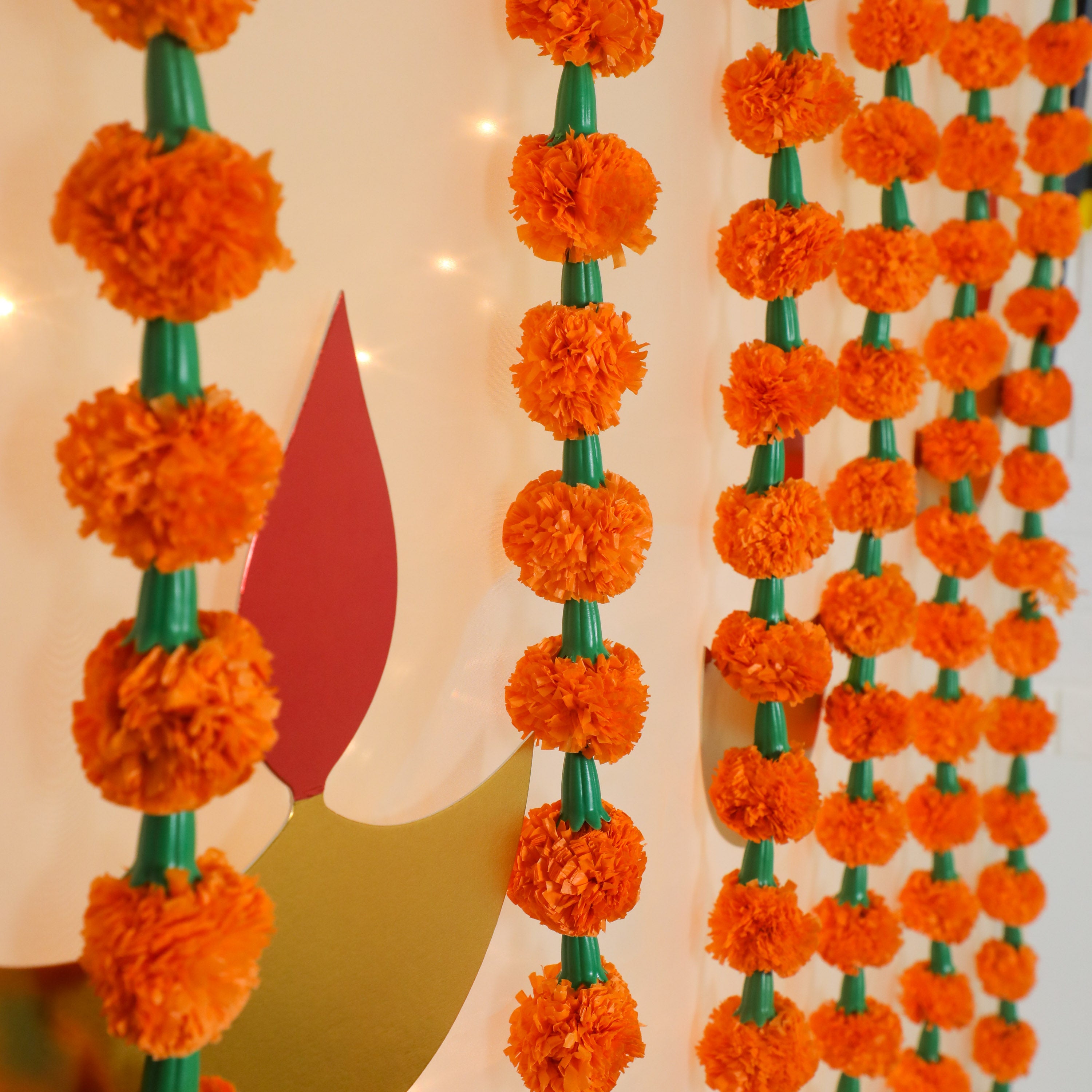 Floral garlands for decoration